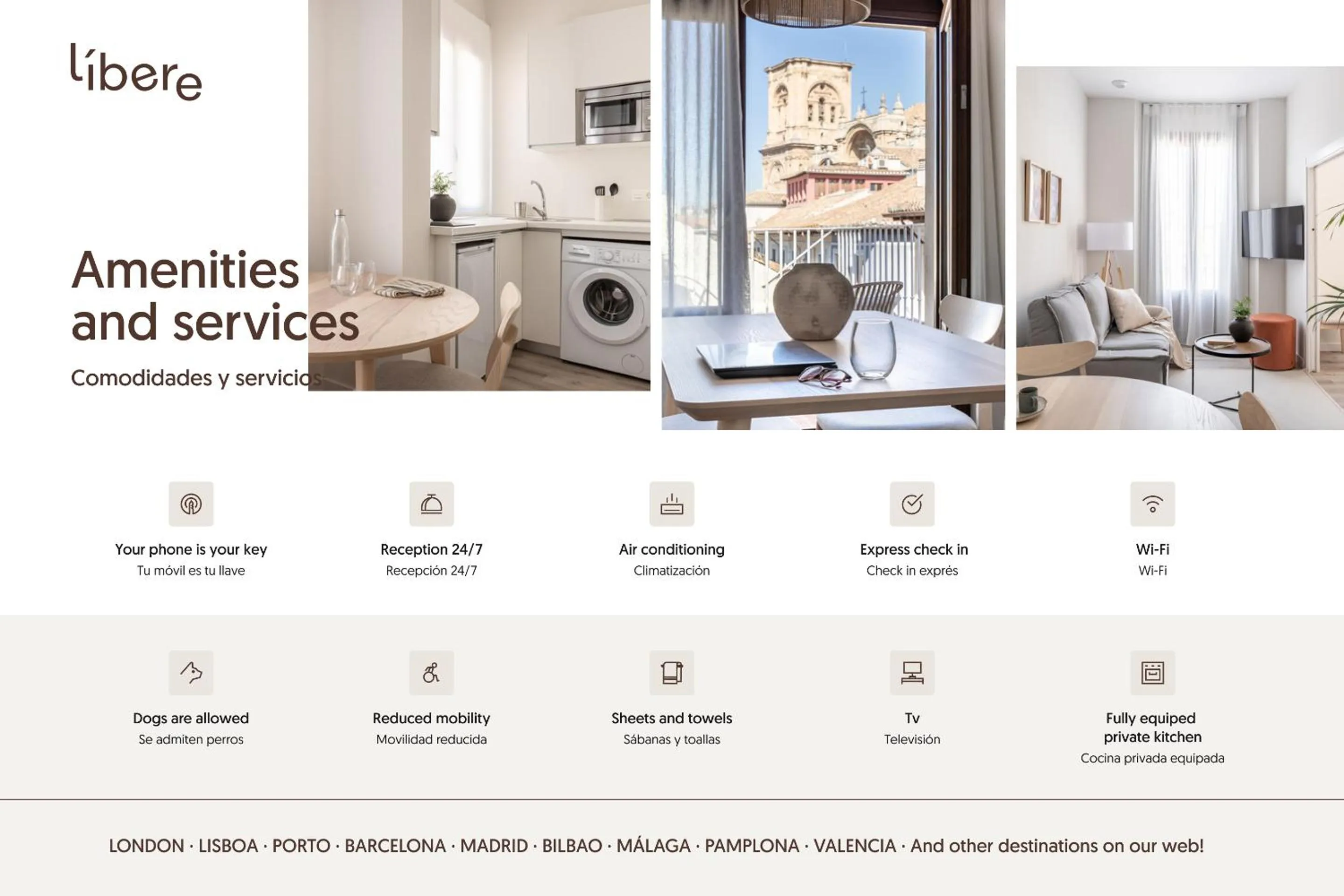 Text overlay in Líbere Granada Catedral