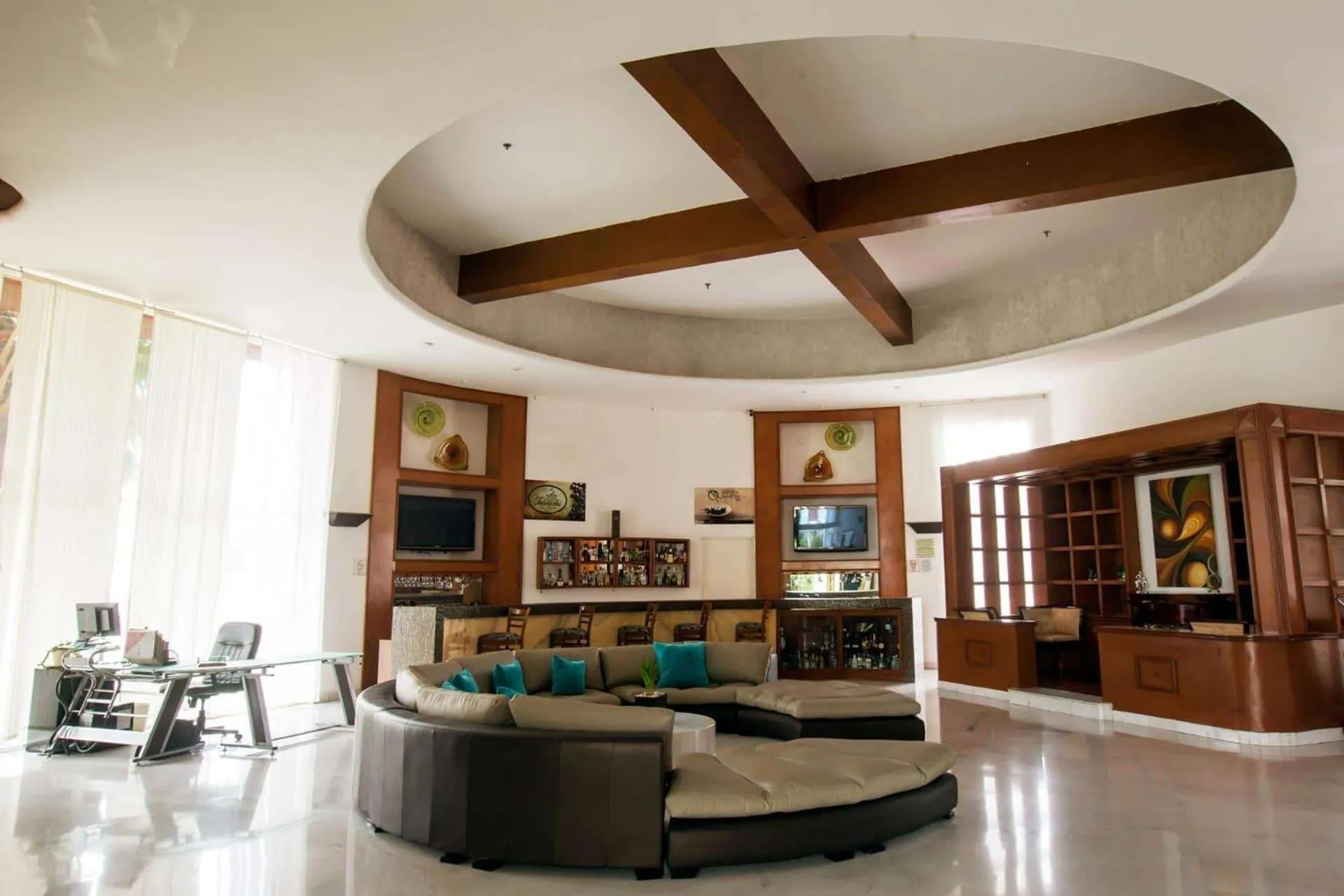 Lobby or reception in Bel Air Business Salamanca, Trademark by Wyndham