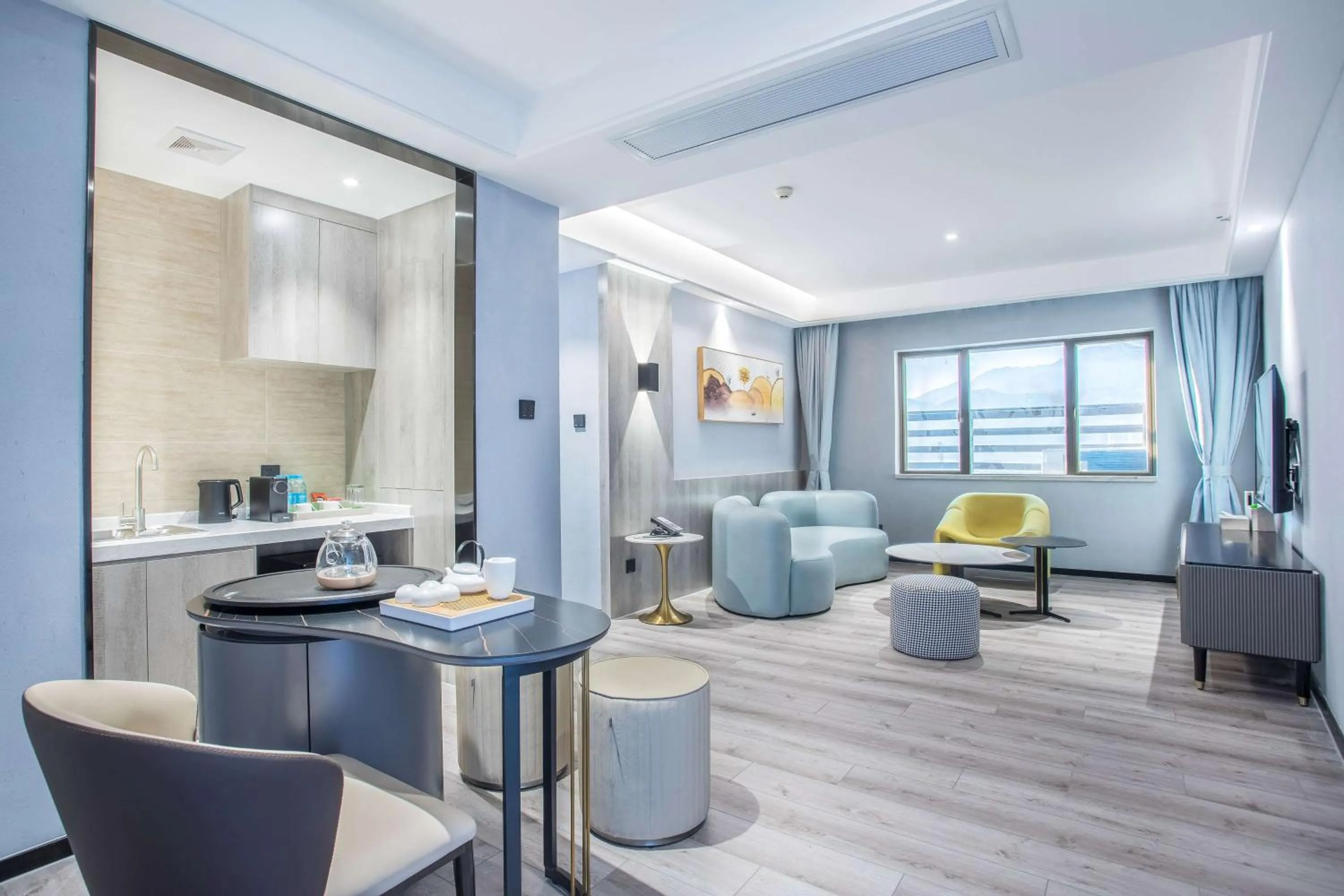 Photo of the whole room in Wyndham Garden Heyuan