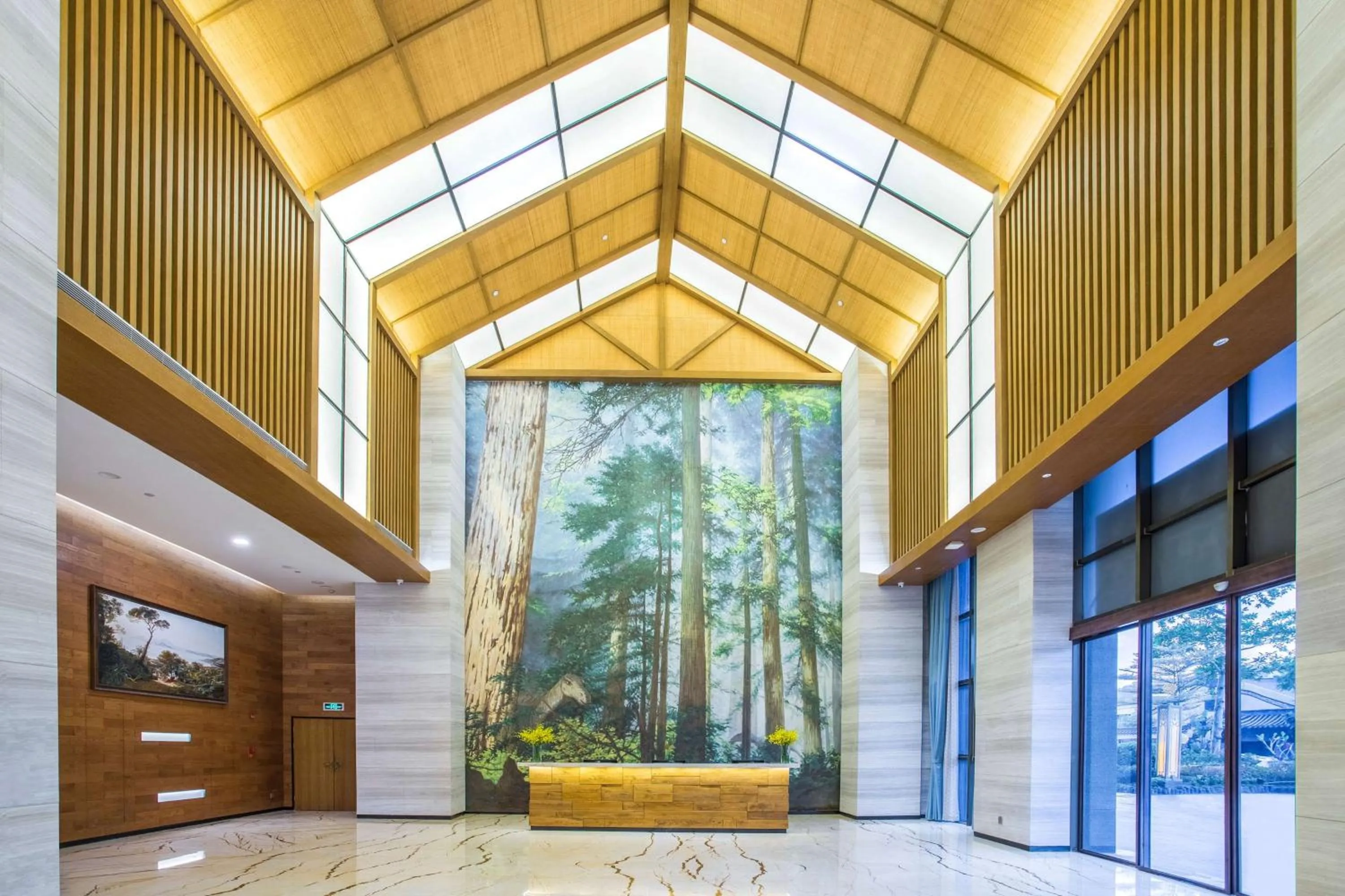 Lobby or reception in Wyndham Garden Heyuan