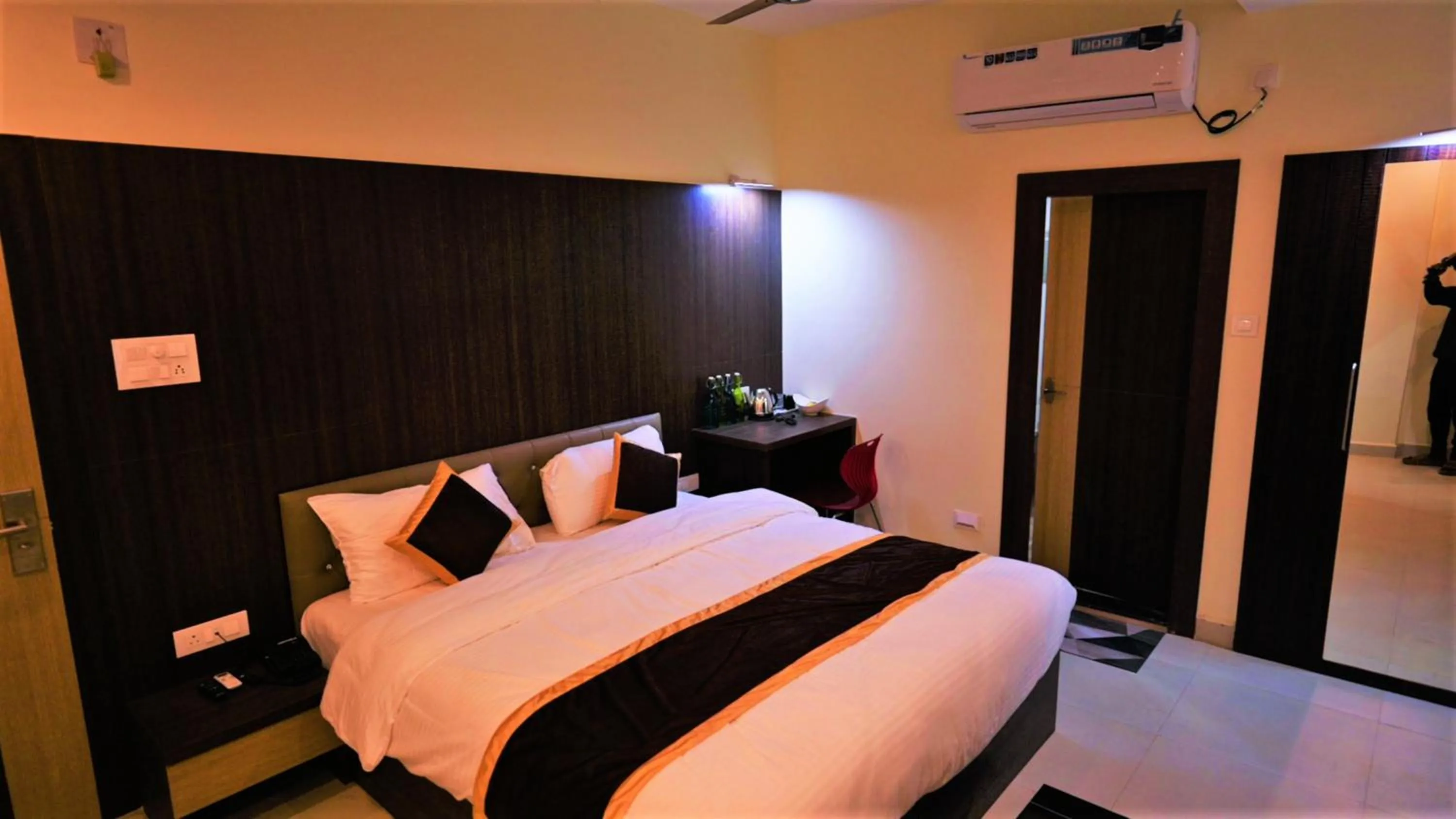 Bed in Hotel Green Apple