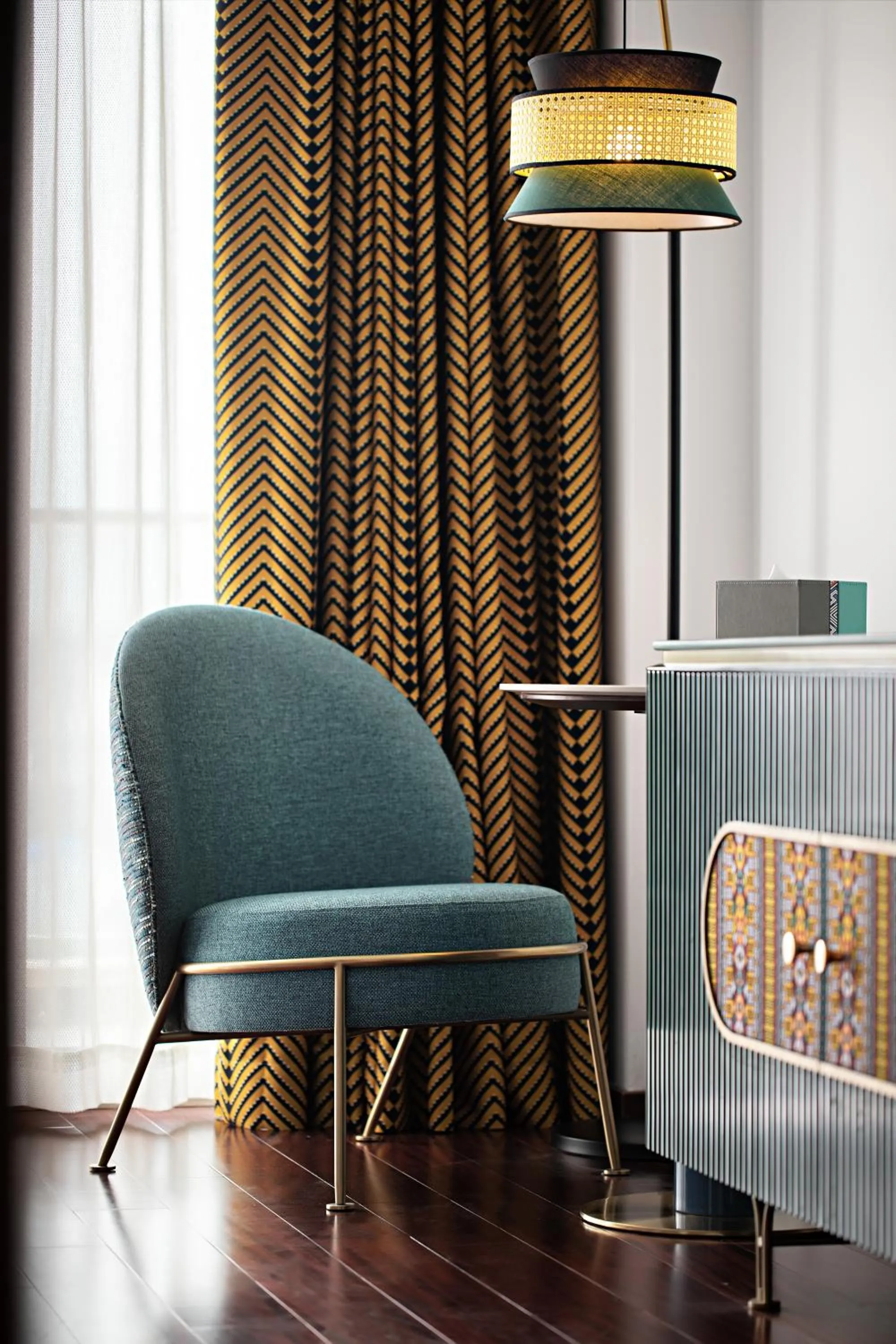 Seating area in Wingate By Wyndham Yangshuo