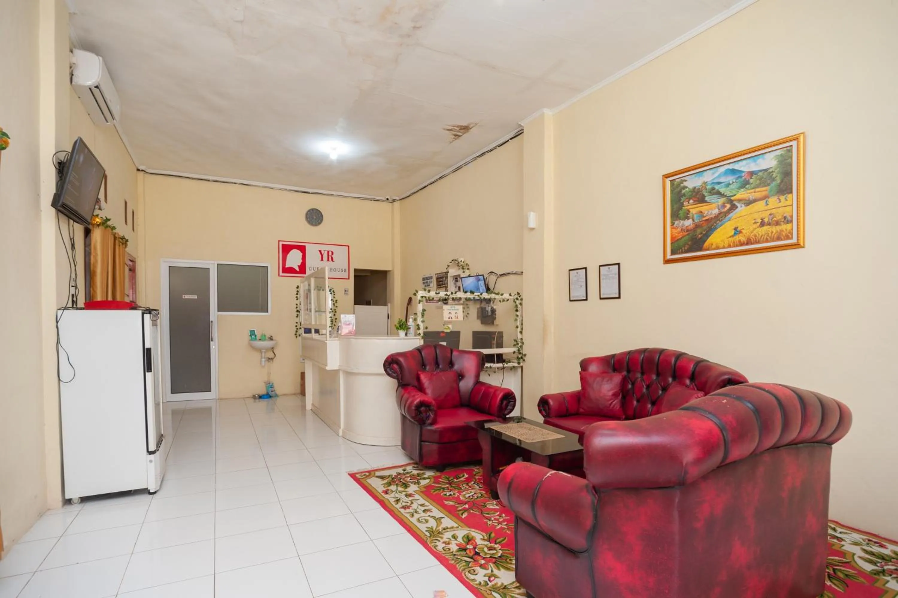 Lobby or reception in RedDoorz near Universitas Muhammadiyah Pringsewu