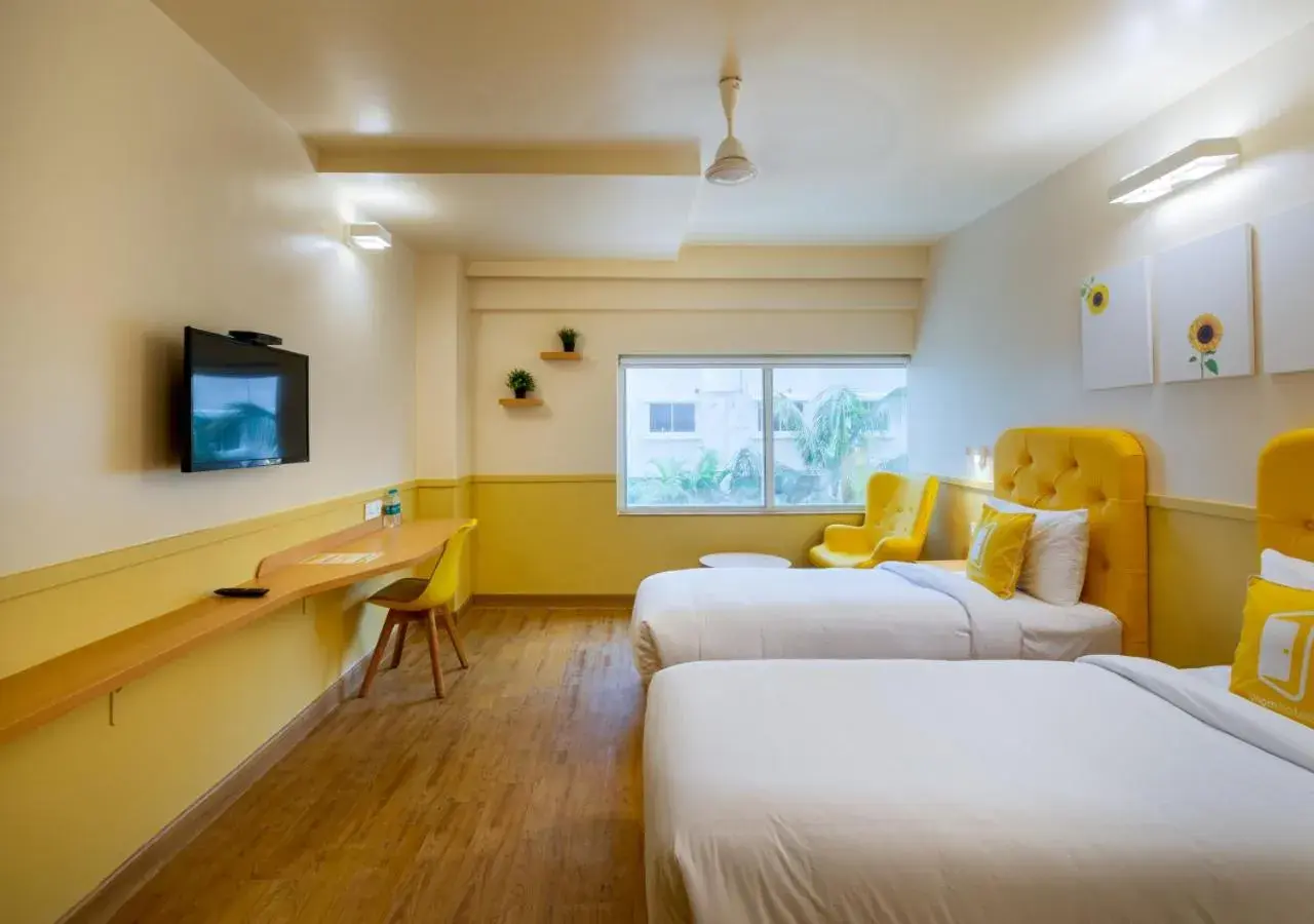Standard Twin Room - single occupancy in Bloom Hotel - HITEC City Standard Twin Room - single occupancy in Bloom Hotel - HITEC City