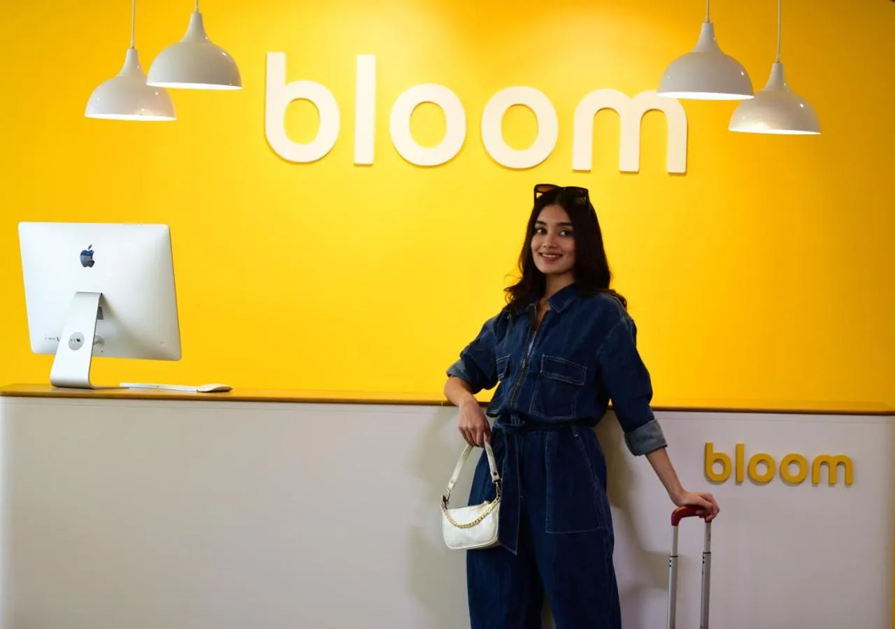 Lobby or reception in Bloom Hotel - HITEC City