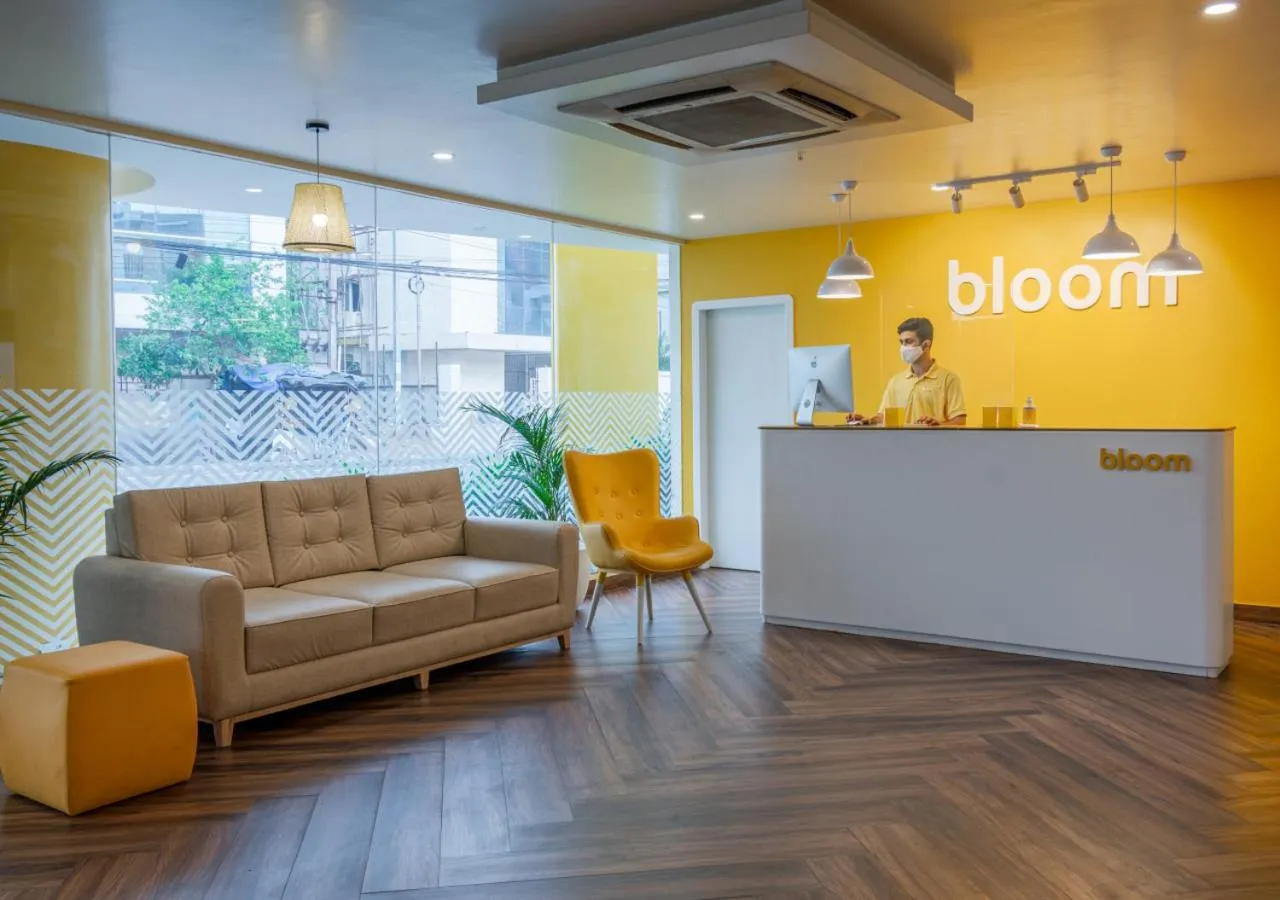 Lobby or reception in Bloom Hotel - HITEC City