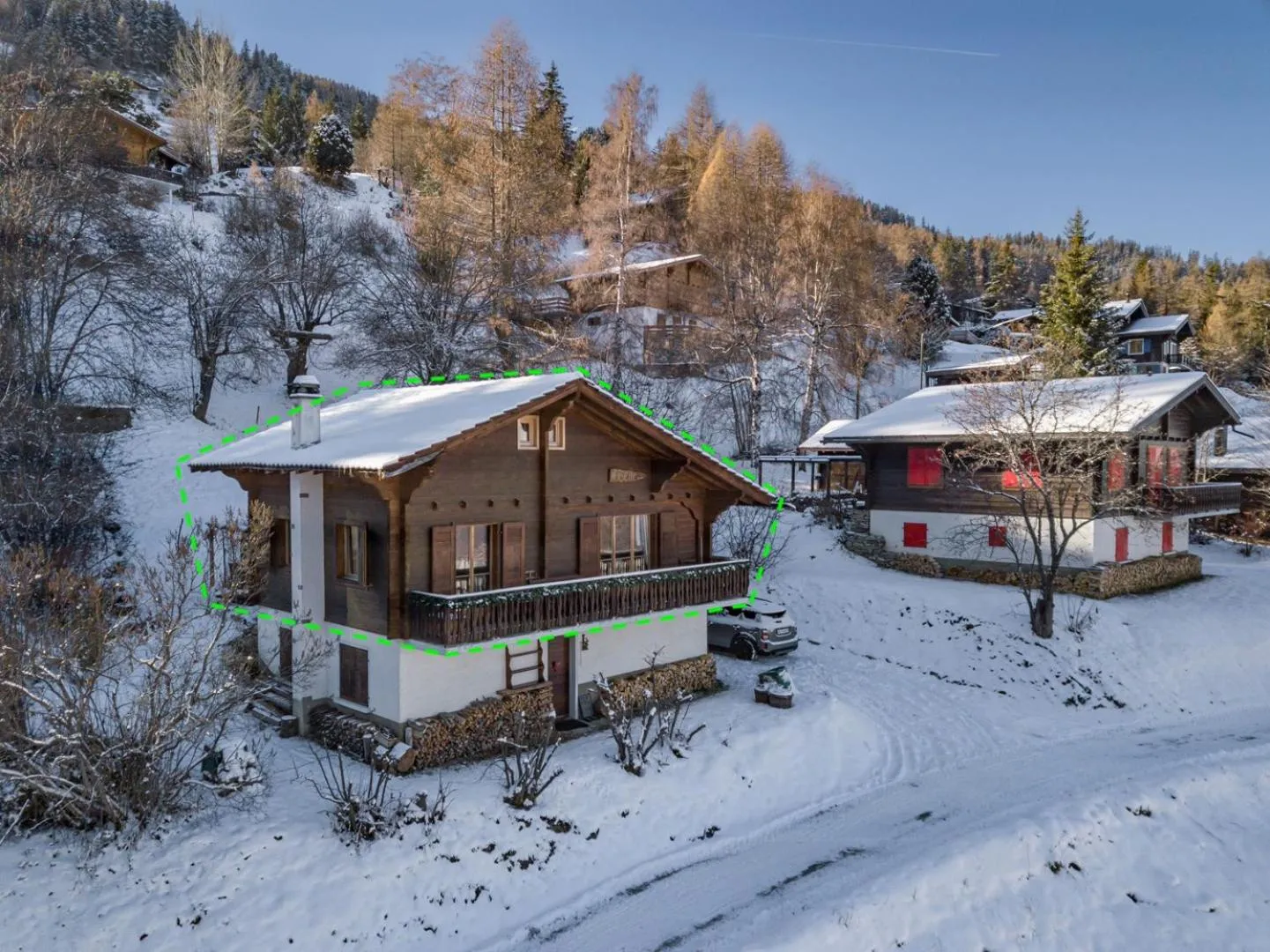 Floor plan in Chalet Noisette Authentic Swiss chalet Perfect for families