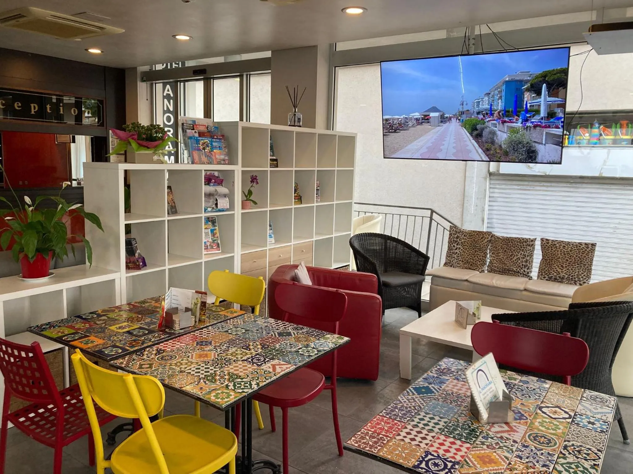 Lobby or reception in Hotel Panorama