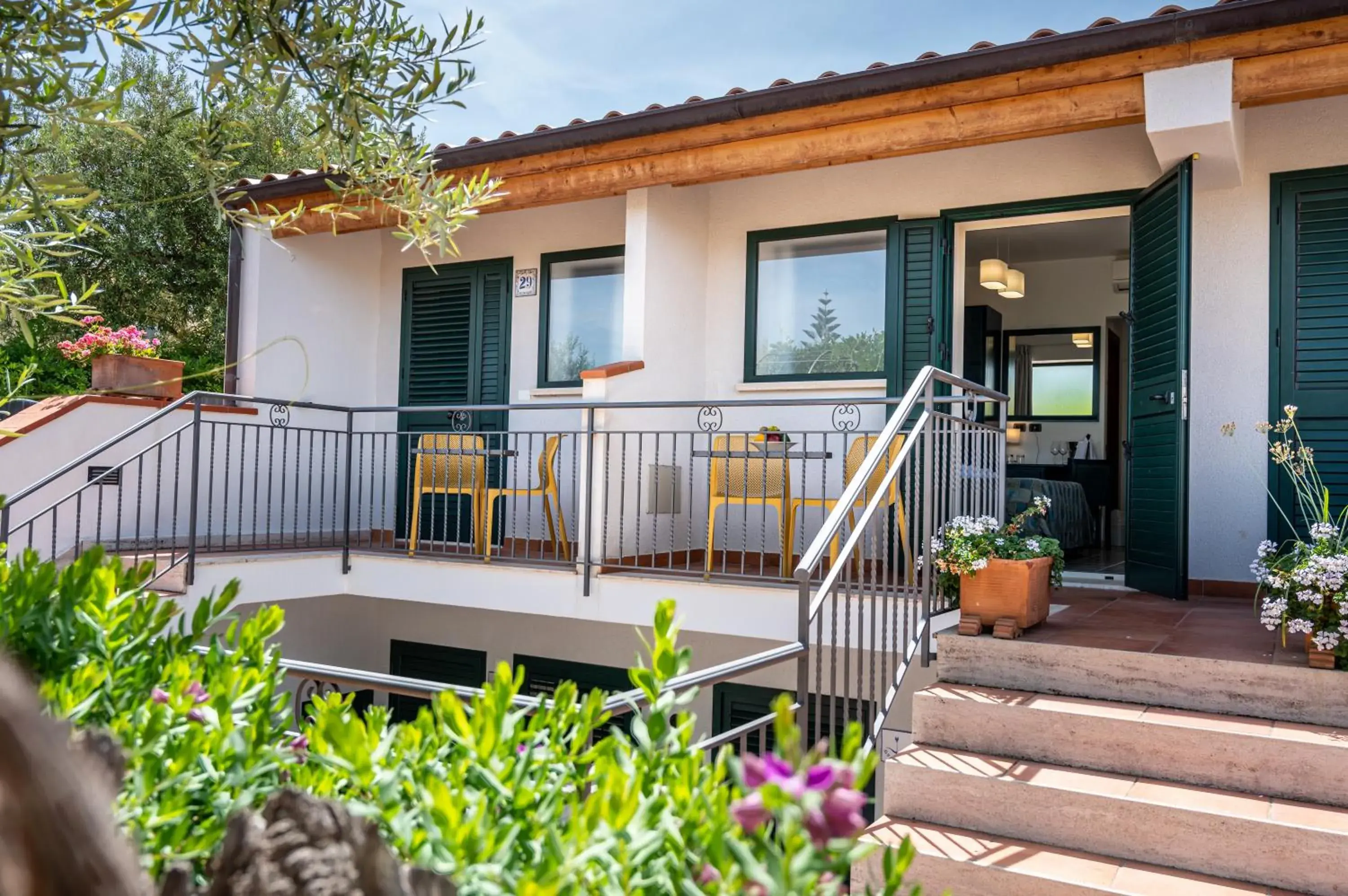 Property building in Hotel Baia Del Capitano Property building in Hotel Baia Del Capitano