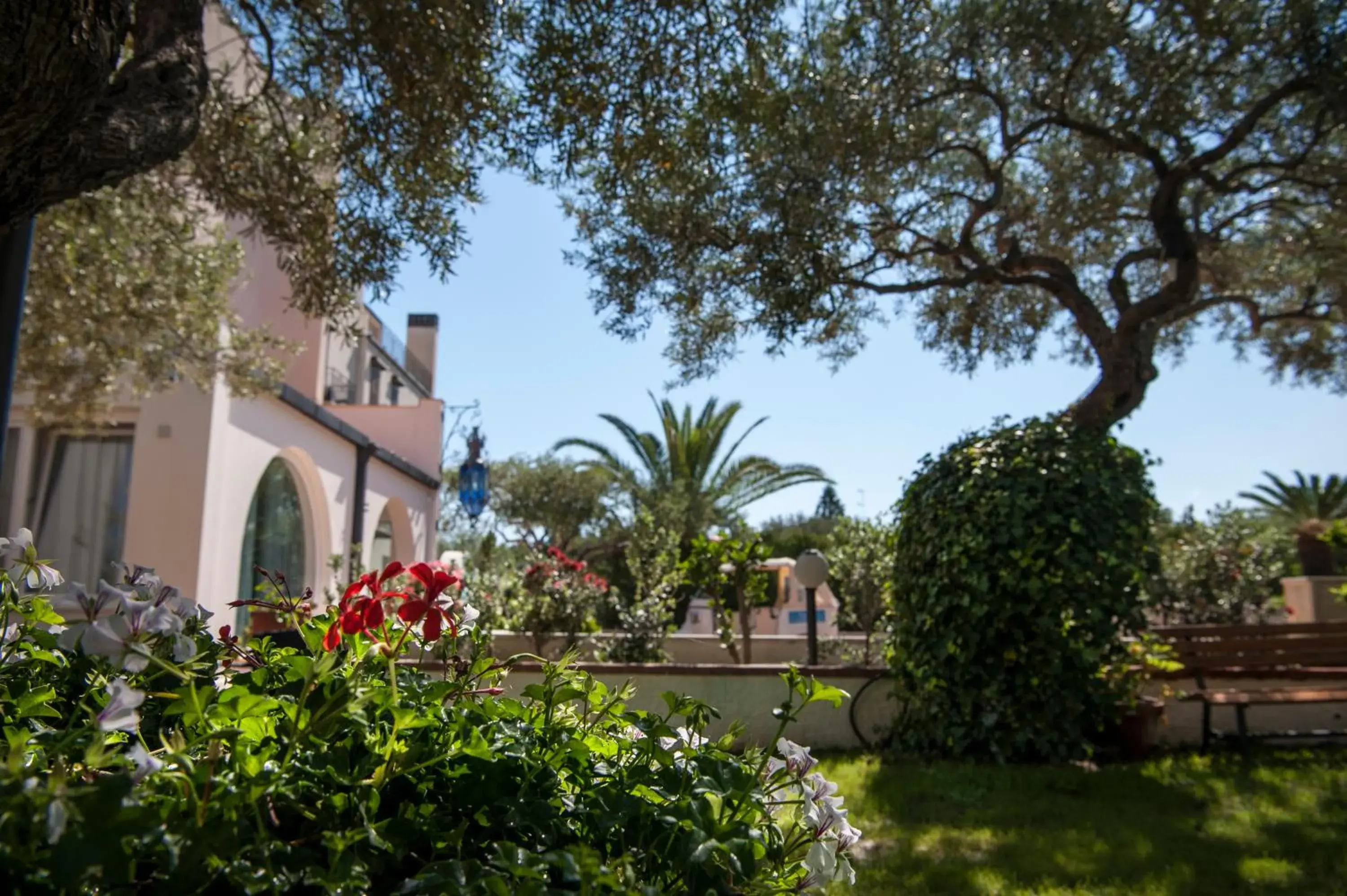 Property building in Hotel Baia Del Capitano Property building in Hotel Baia Del Capitano