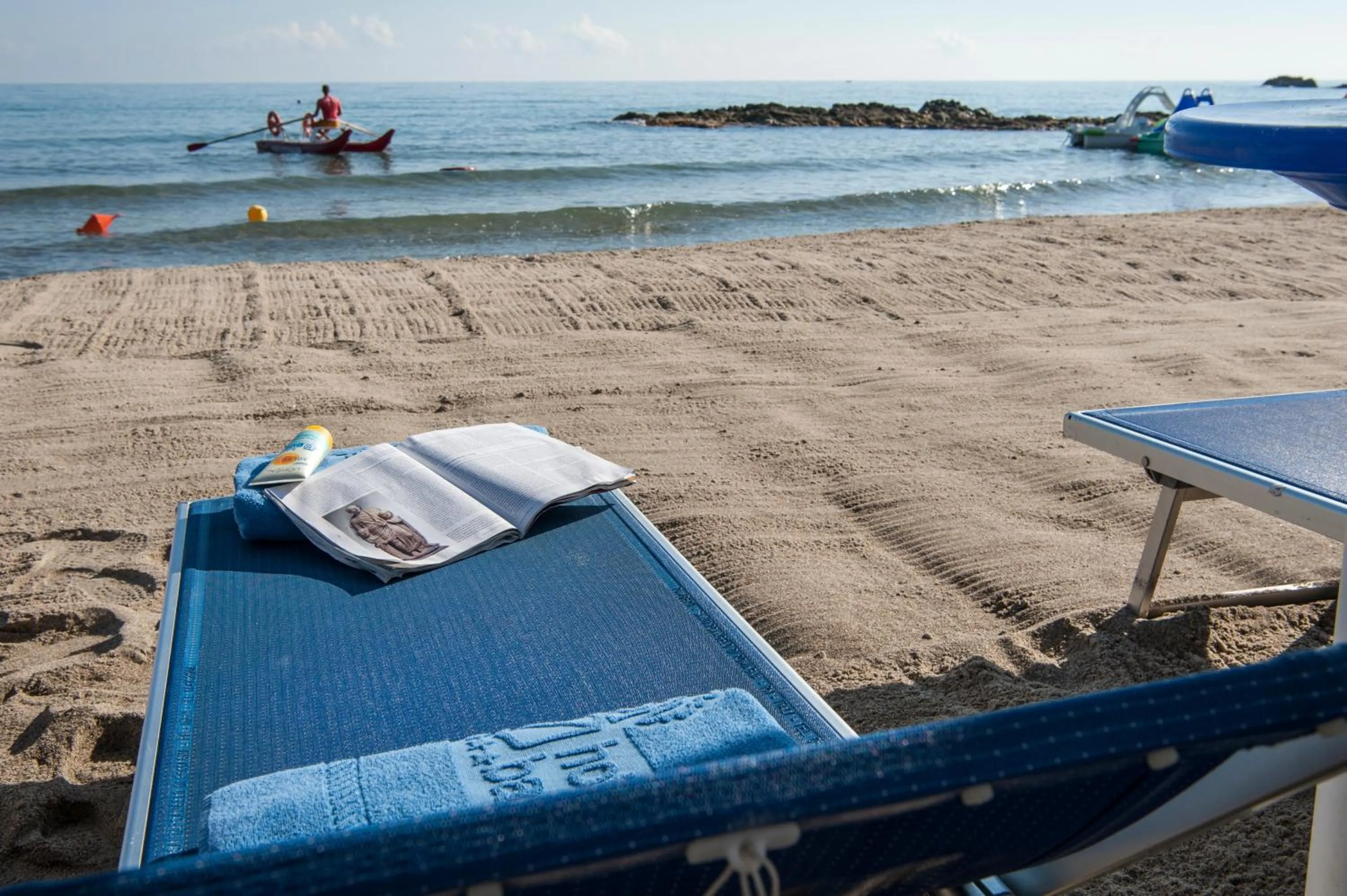 Beach in Hotel Baia Del Capitano
