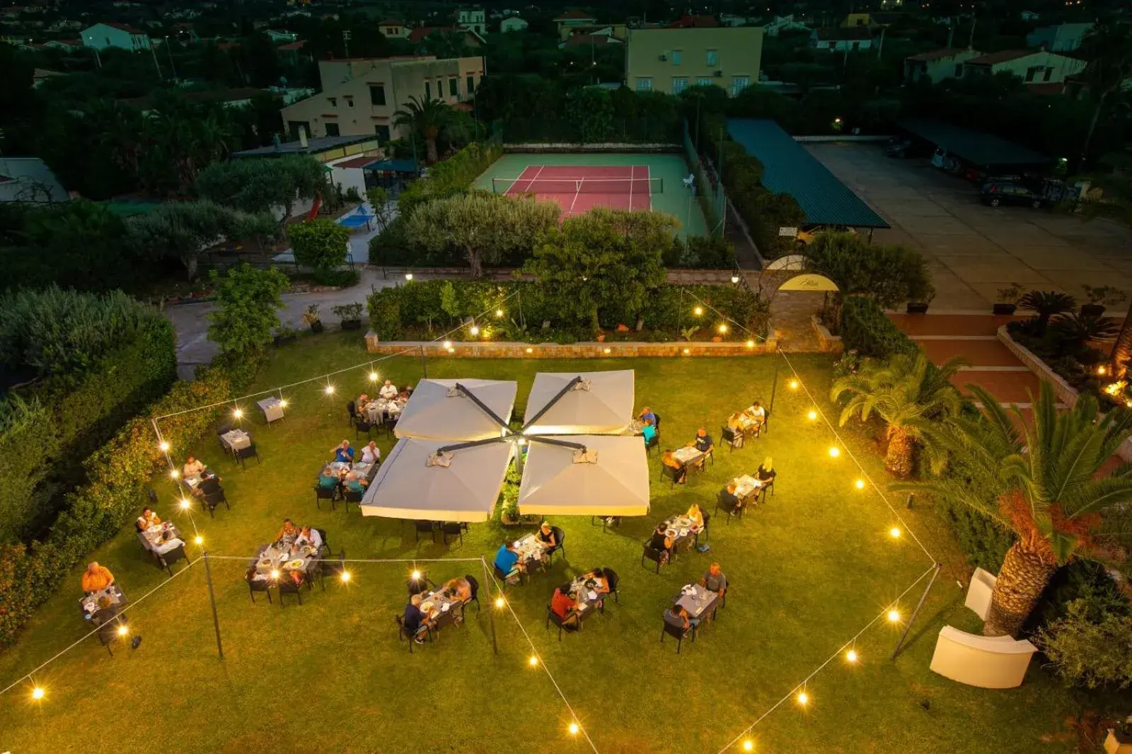 Bird's eye view in Hotel Baia Del Capitano Bird's eye view in Hotel Baia Del Capitano