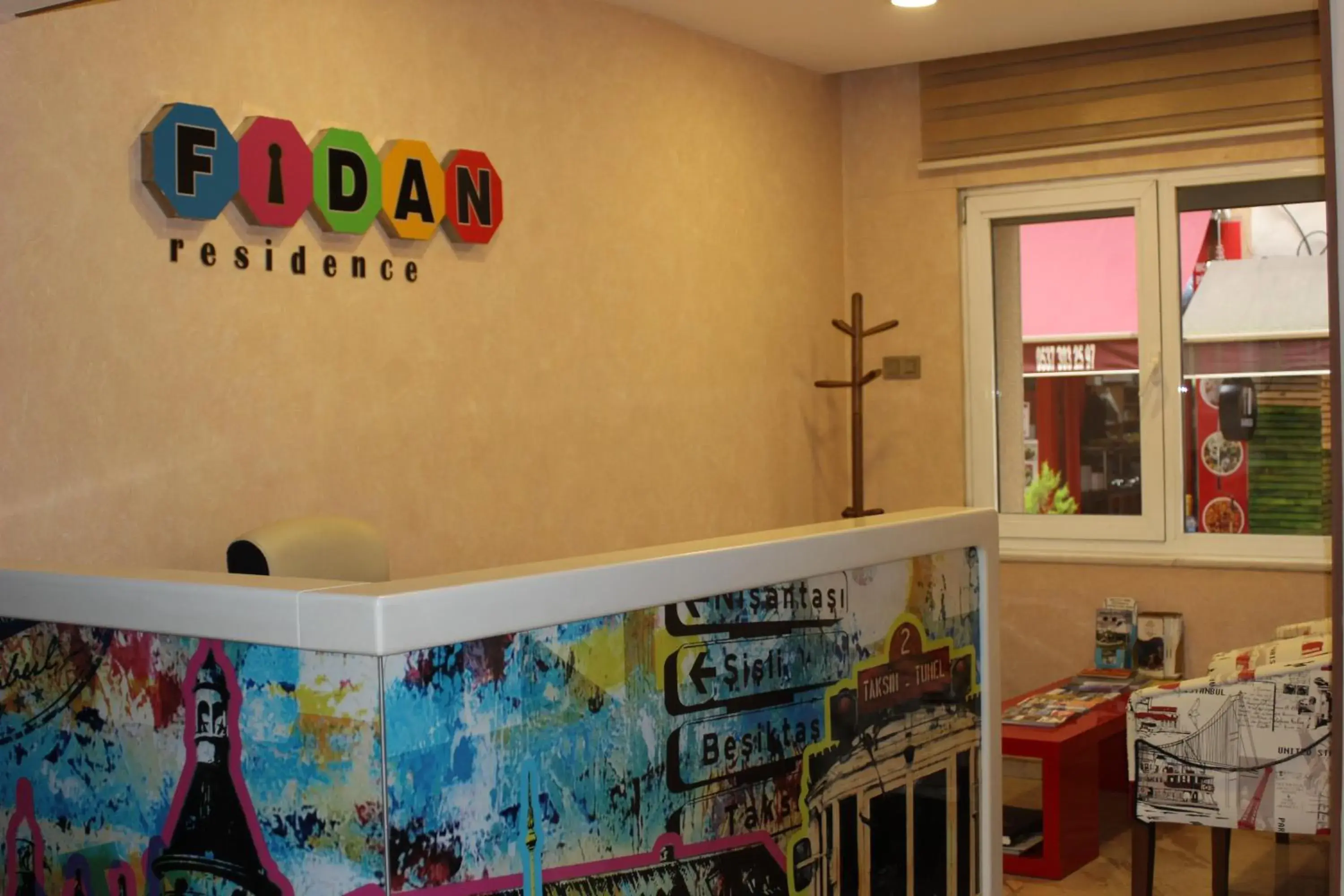 Lobby or reception in Taksim Cihangir Fidan Residence Hotel Lobby or reception in Taksim Cihangir Fidan Residence Hotel