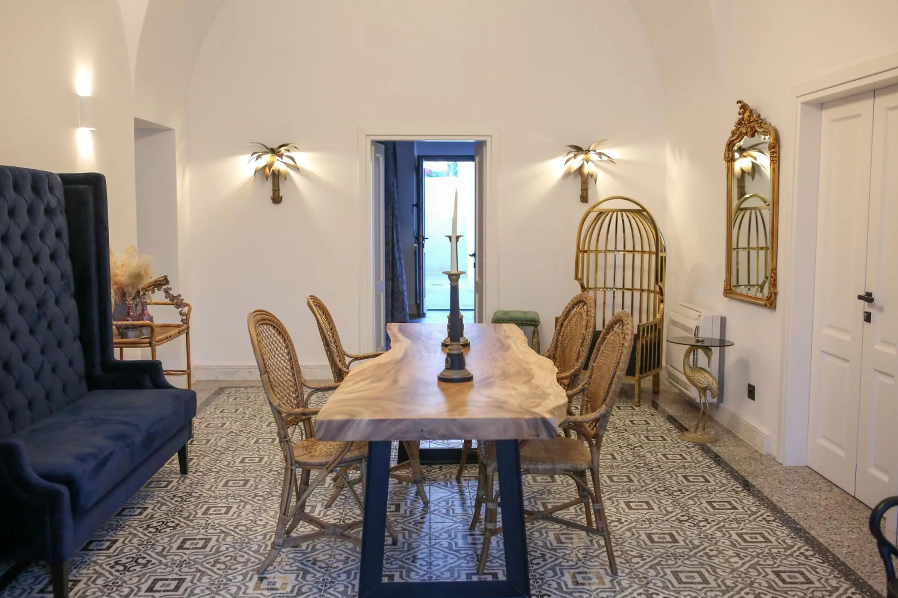 Living room in La Maltese Estate