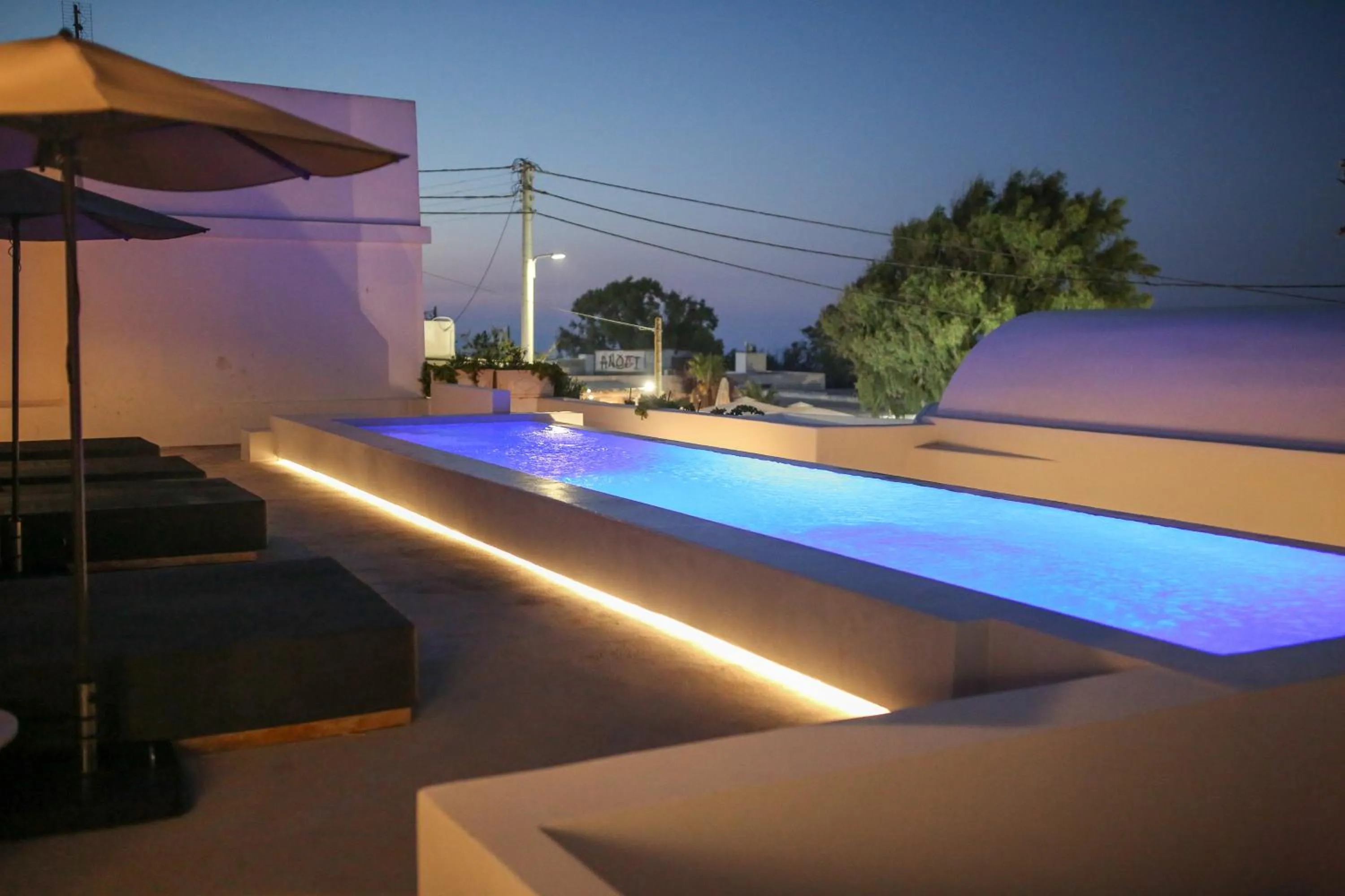 Pool view in La Maltese Estate