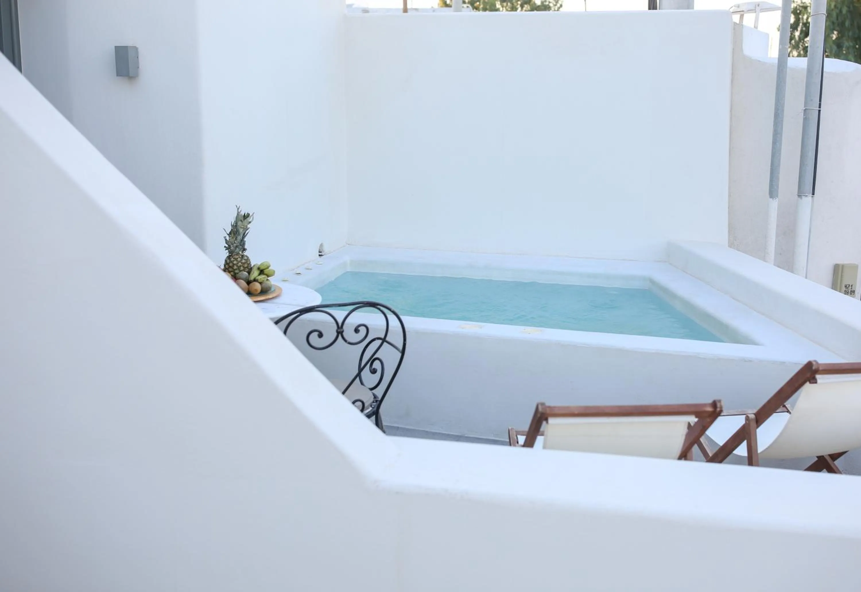 Hot Tub in La Maltese Estate