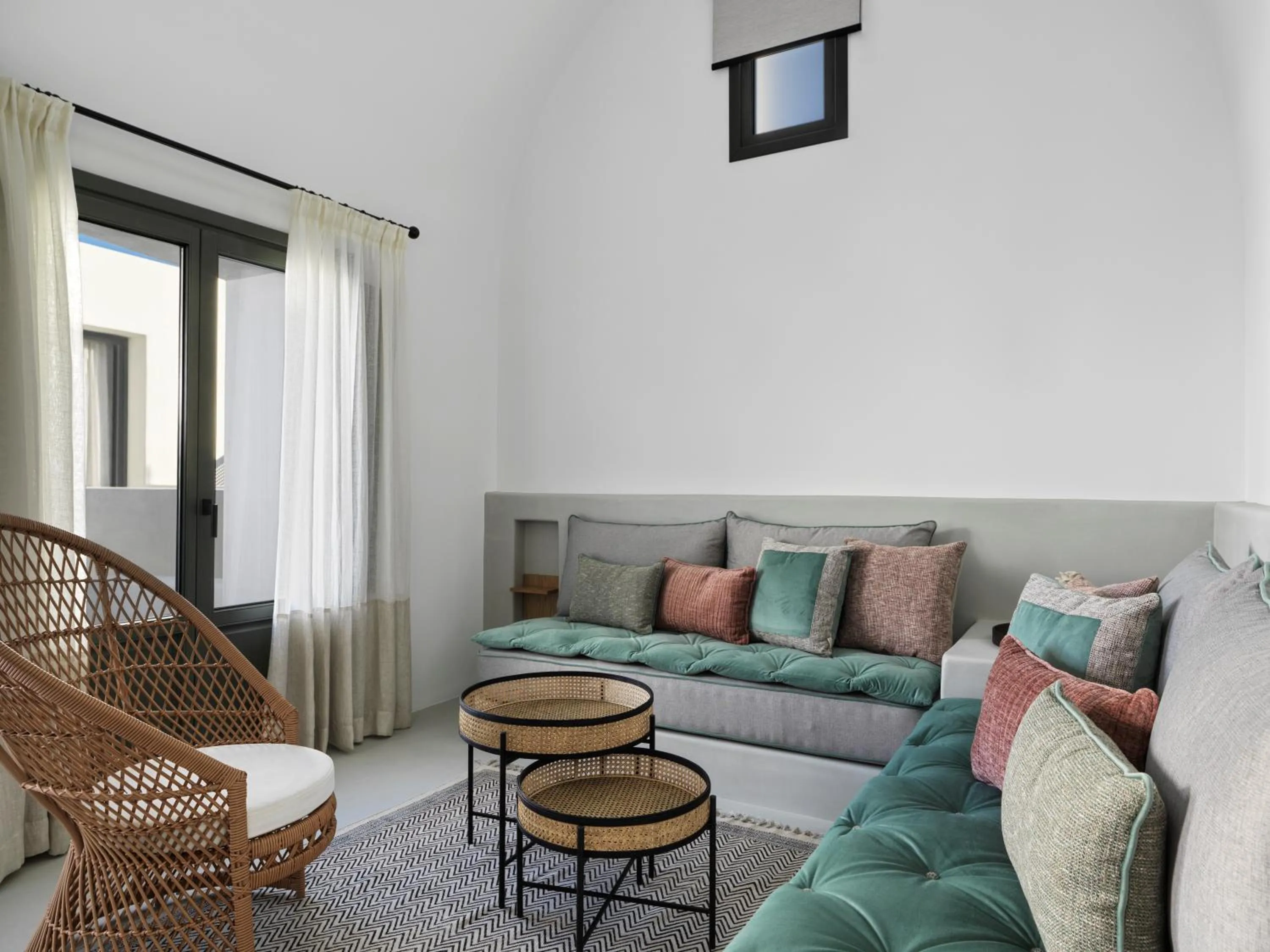 Living room in La Maltese Estate