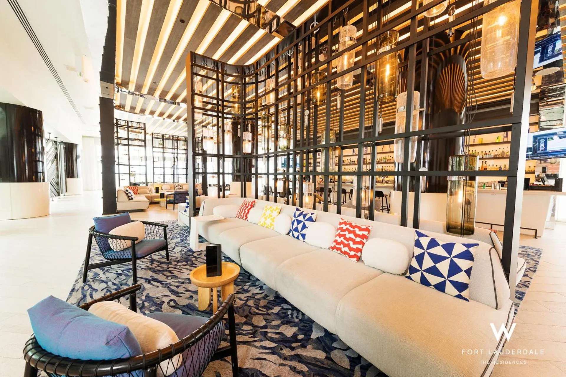 Lounge or bar in Luxury 1 BR at Fort Lauderdale