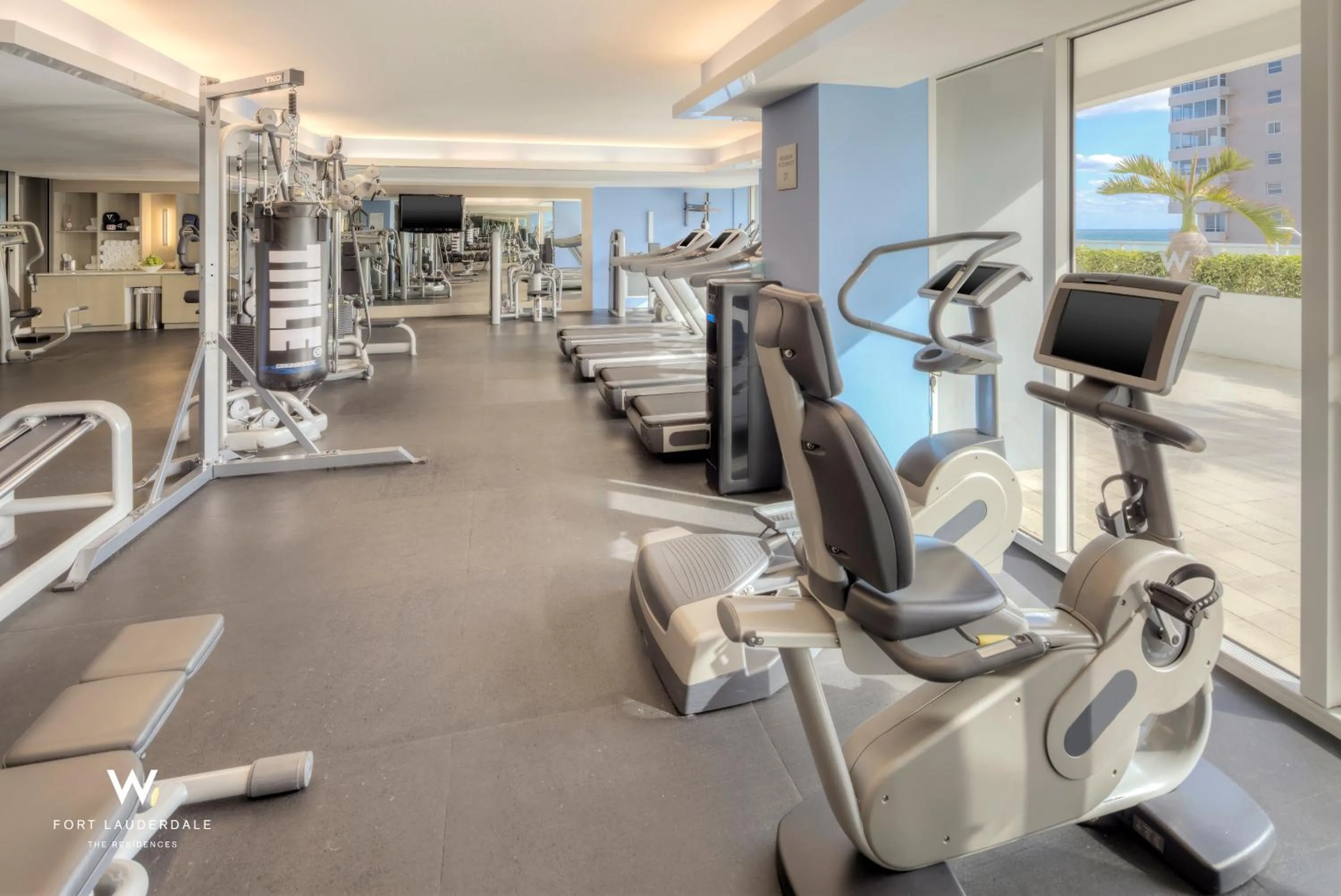 Fitness centre/facilities in Luxury 1 BR at Fort Lauderdale