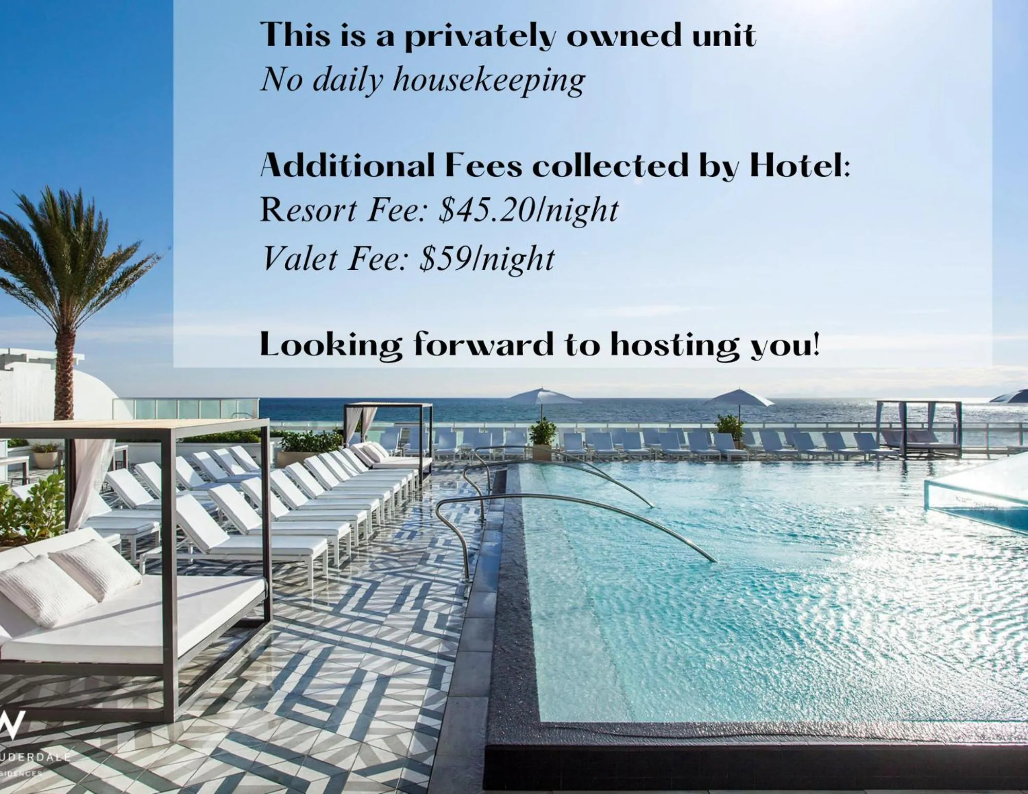 Text overlay in Luxury 1 BR at Fort Lauderdale