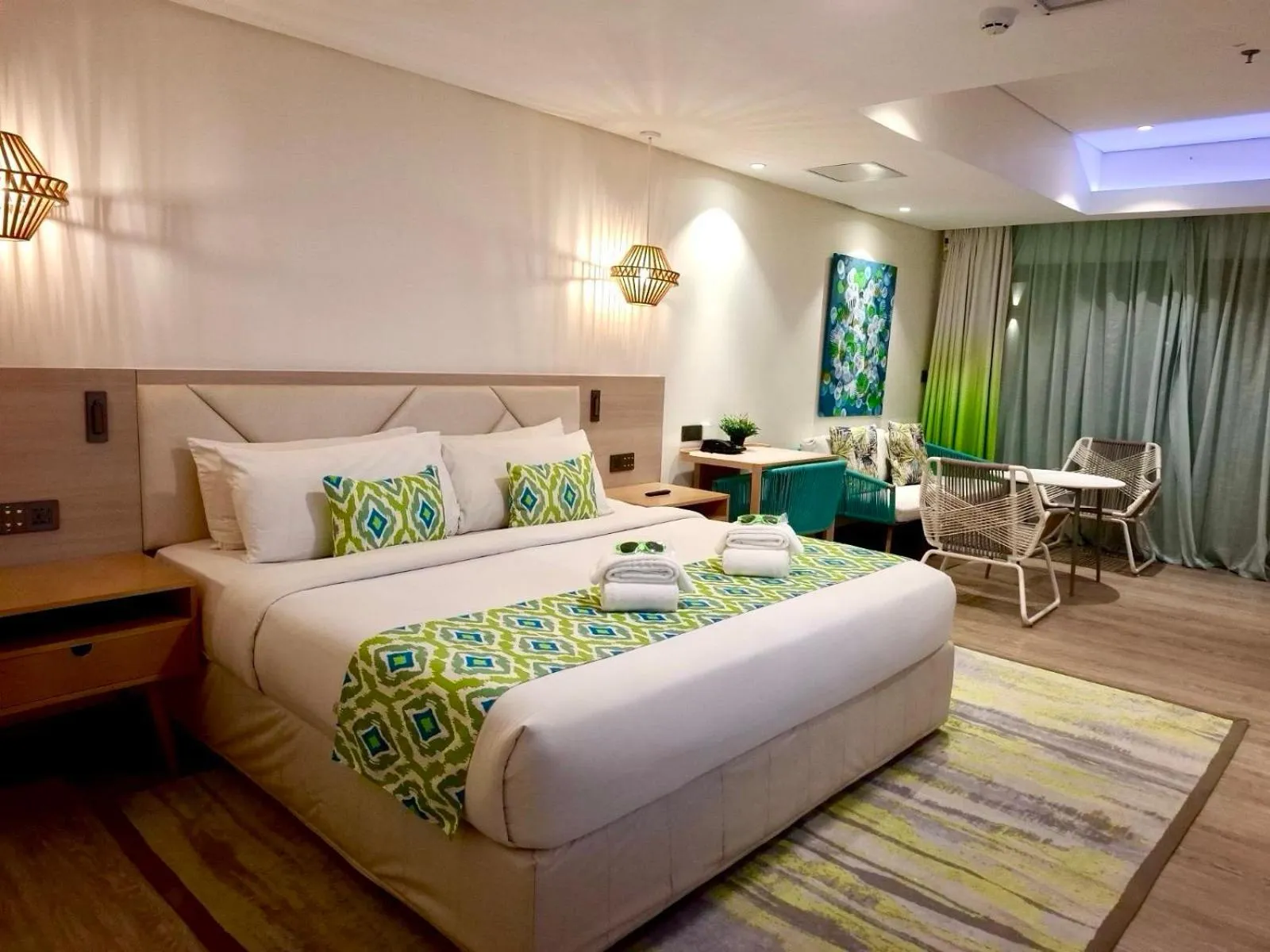 Bed in Lime Resort El Nido