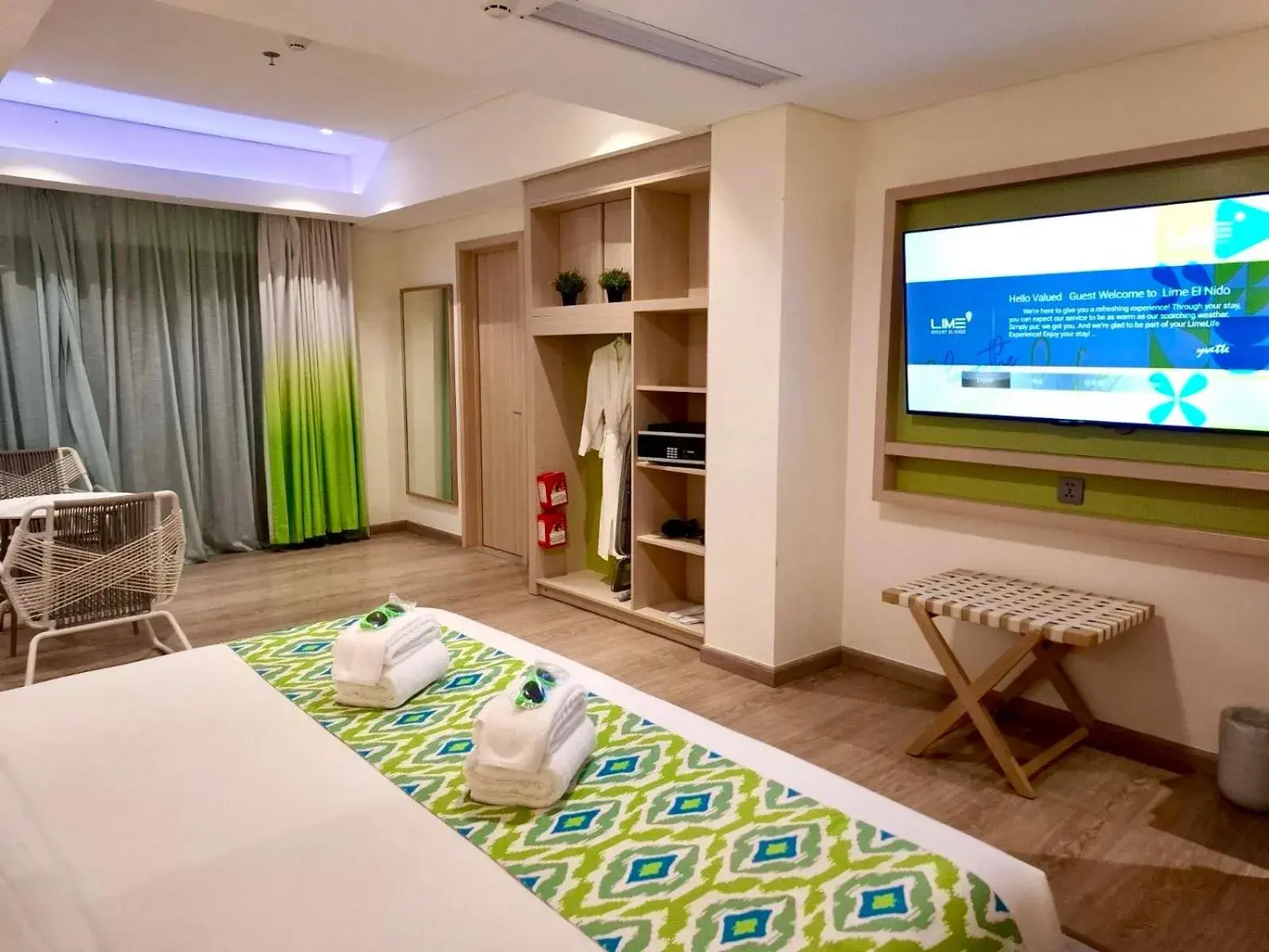 Bed in Lime Resort El Nido Bed in Lime Resort El Nido