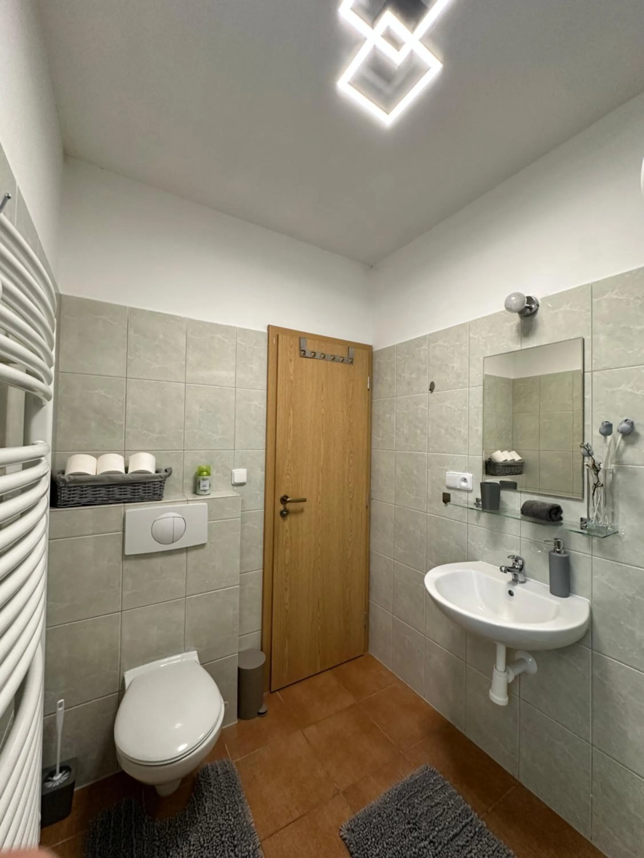 Bathroom in Apartmán U Tří smrků