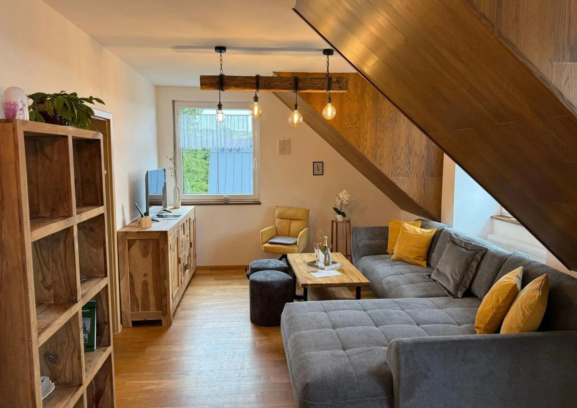 Living room in Apartmán U Tří smrků