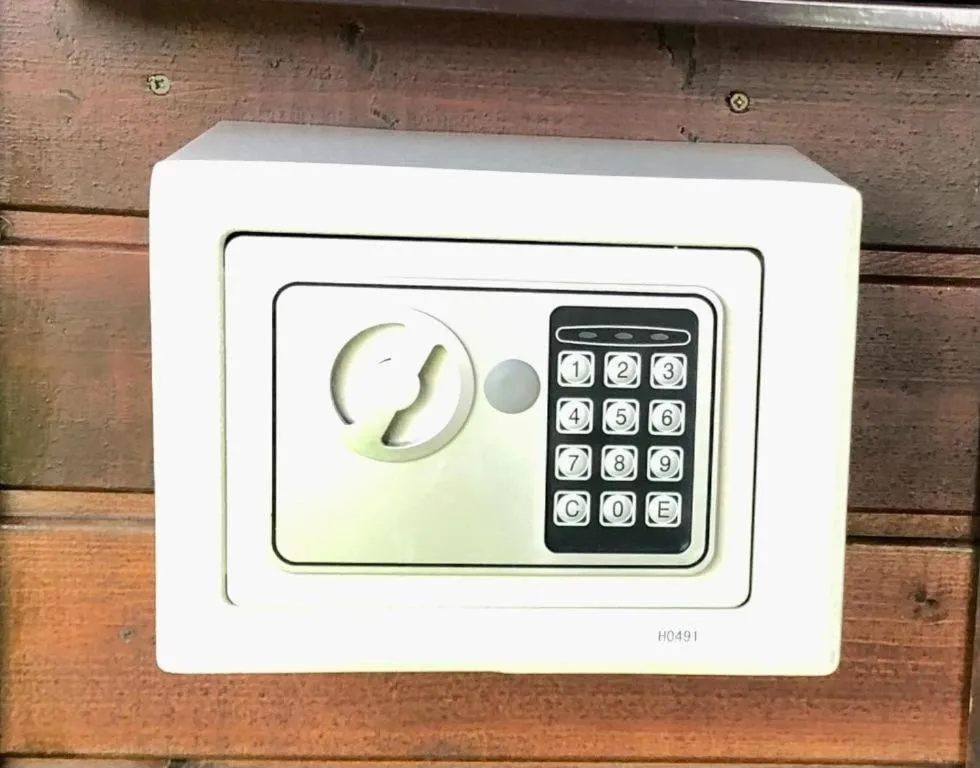 safe in Apartmán U Tří smrků