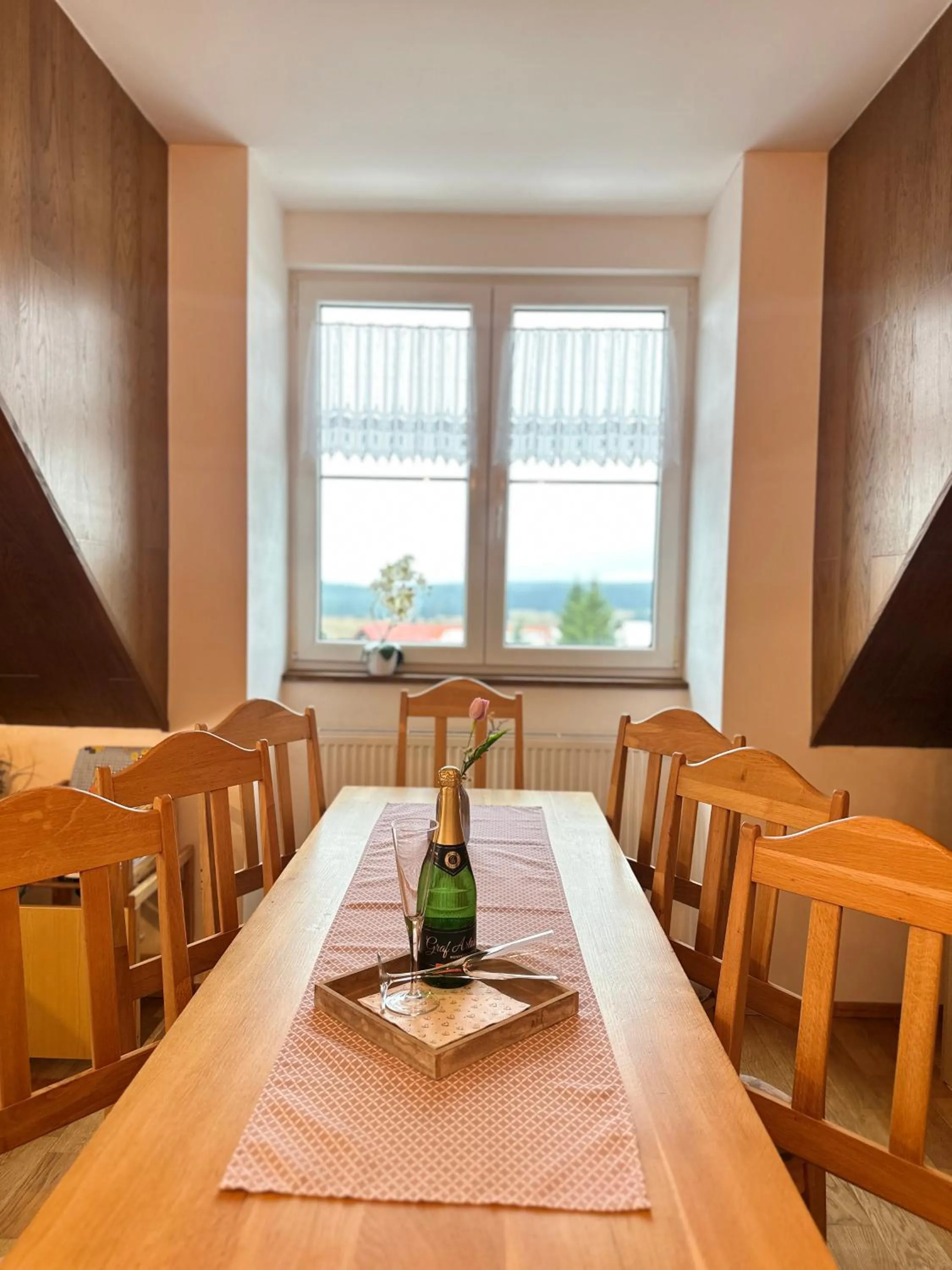 Dining area in Apartmán U Tří smrků