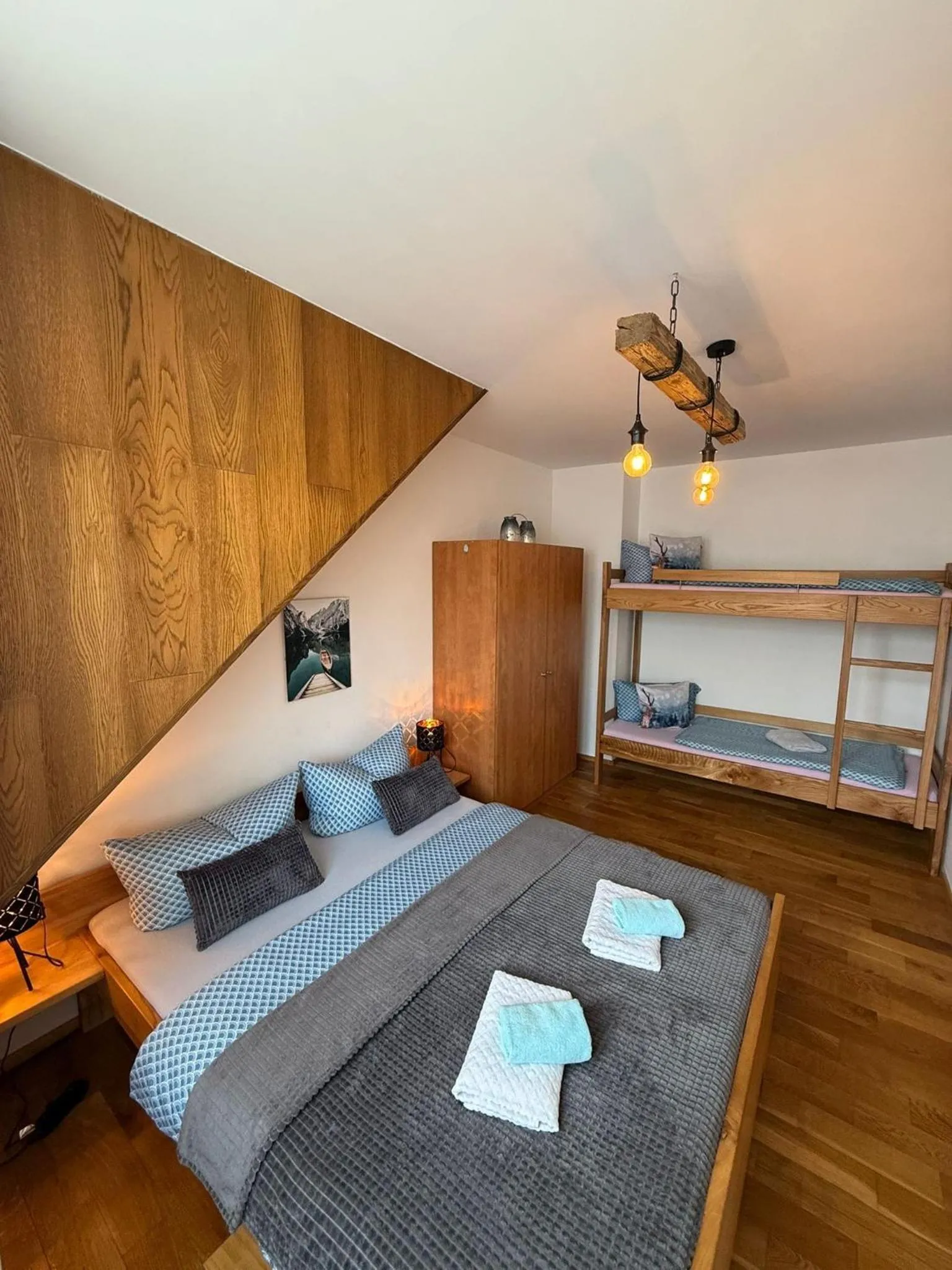 Bedroom, Bed in Apartmán U Tří smrků