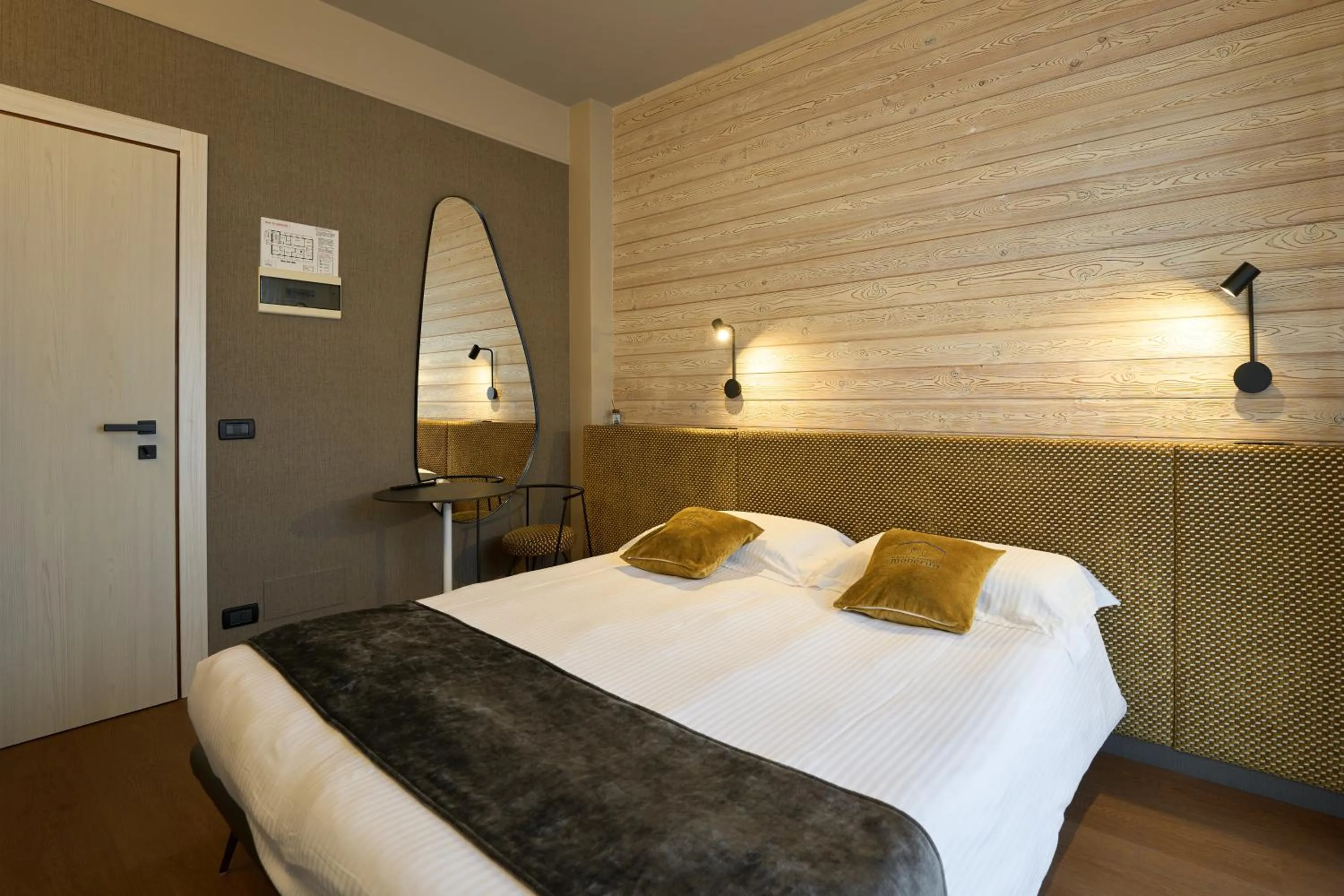 Bedroom, Bed in Albergo Moderno & Spa