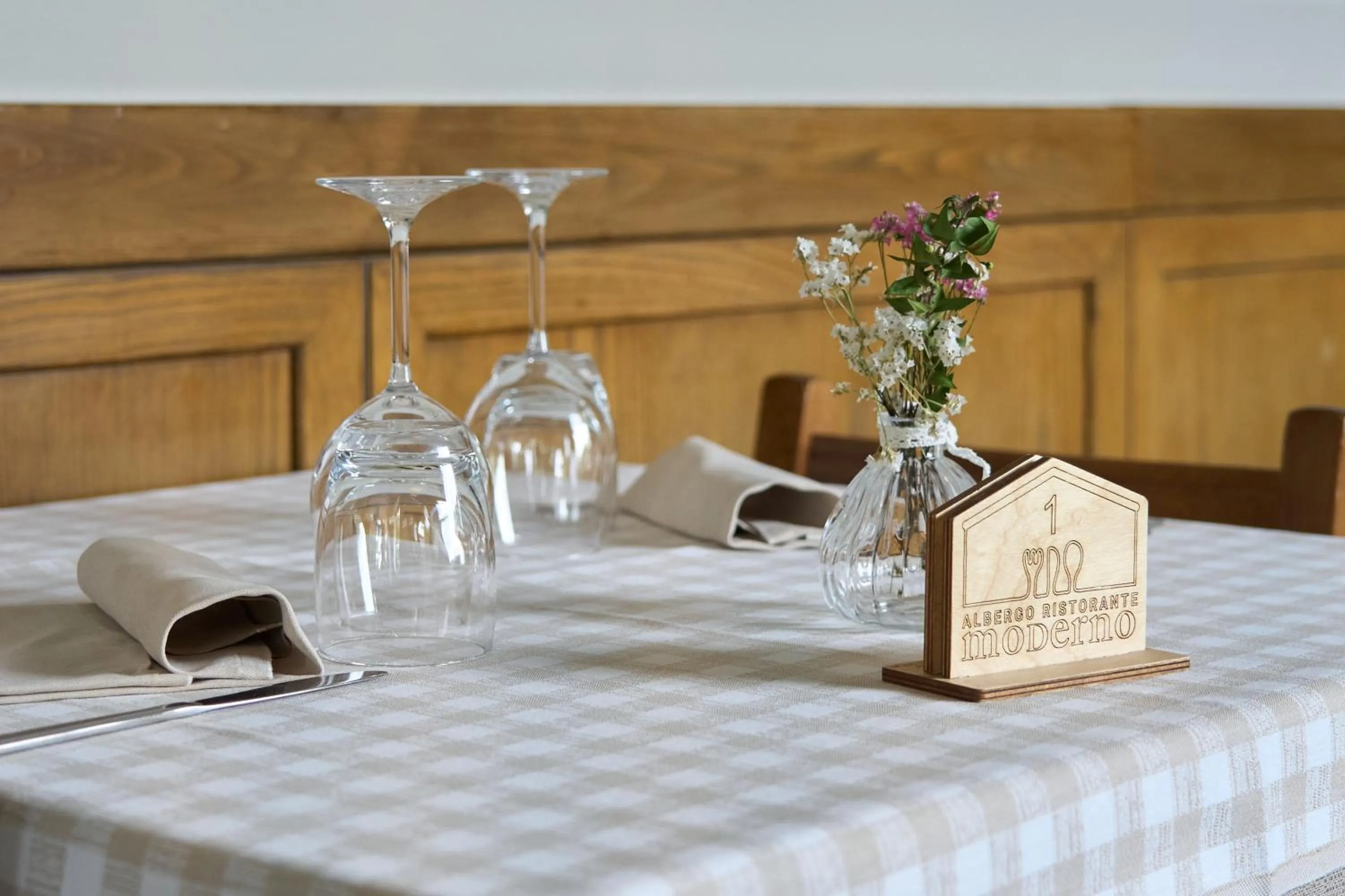 Dining area in Albergo Moderno & Spa
