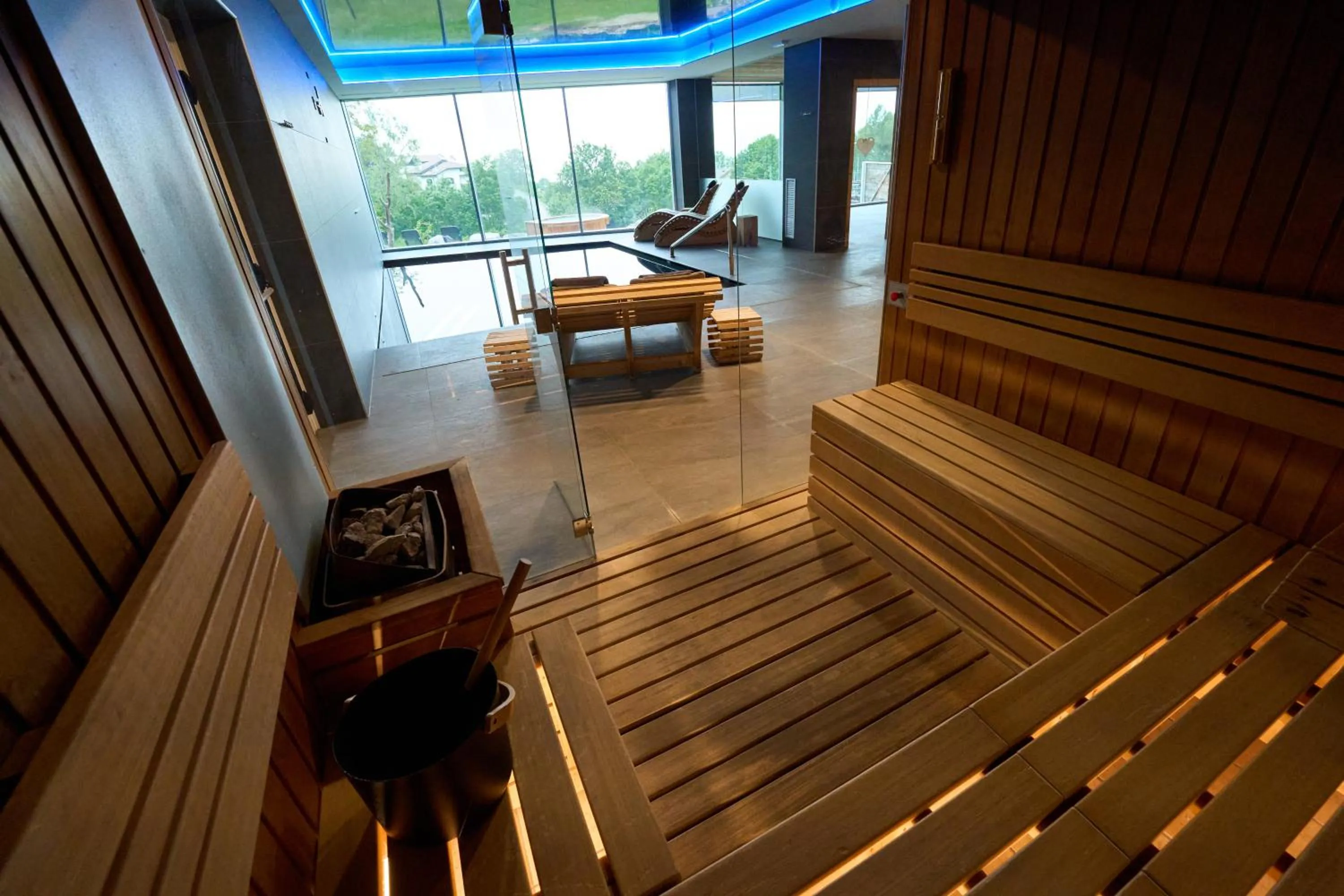 Sauna in Albergo Moderno & Spa