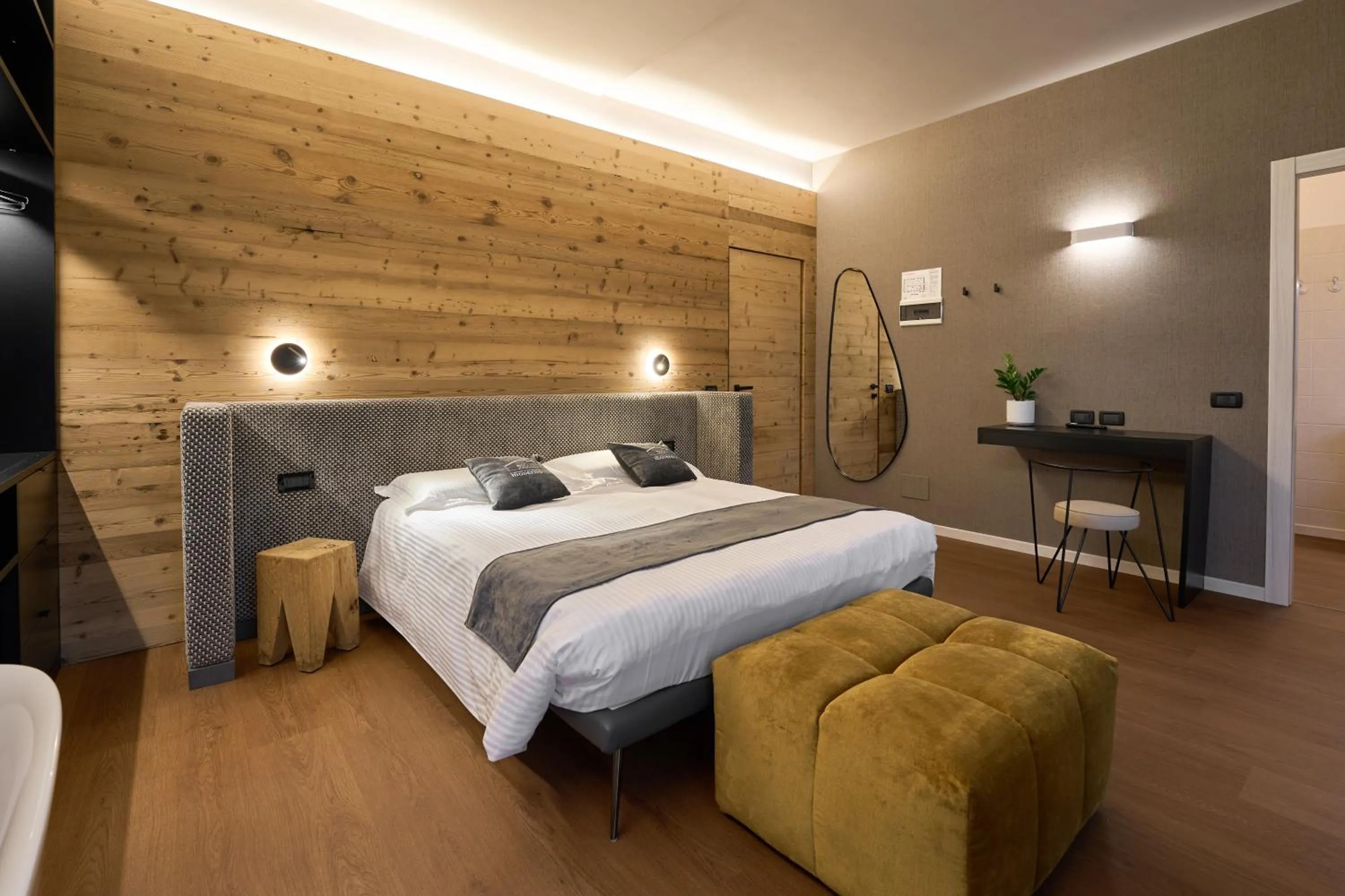 Bedroom, Bed in Albergo Moderno & Spa