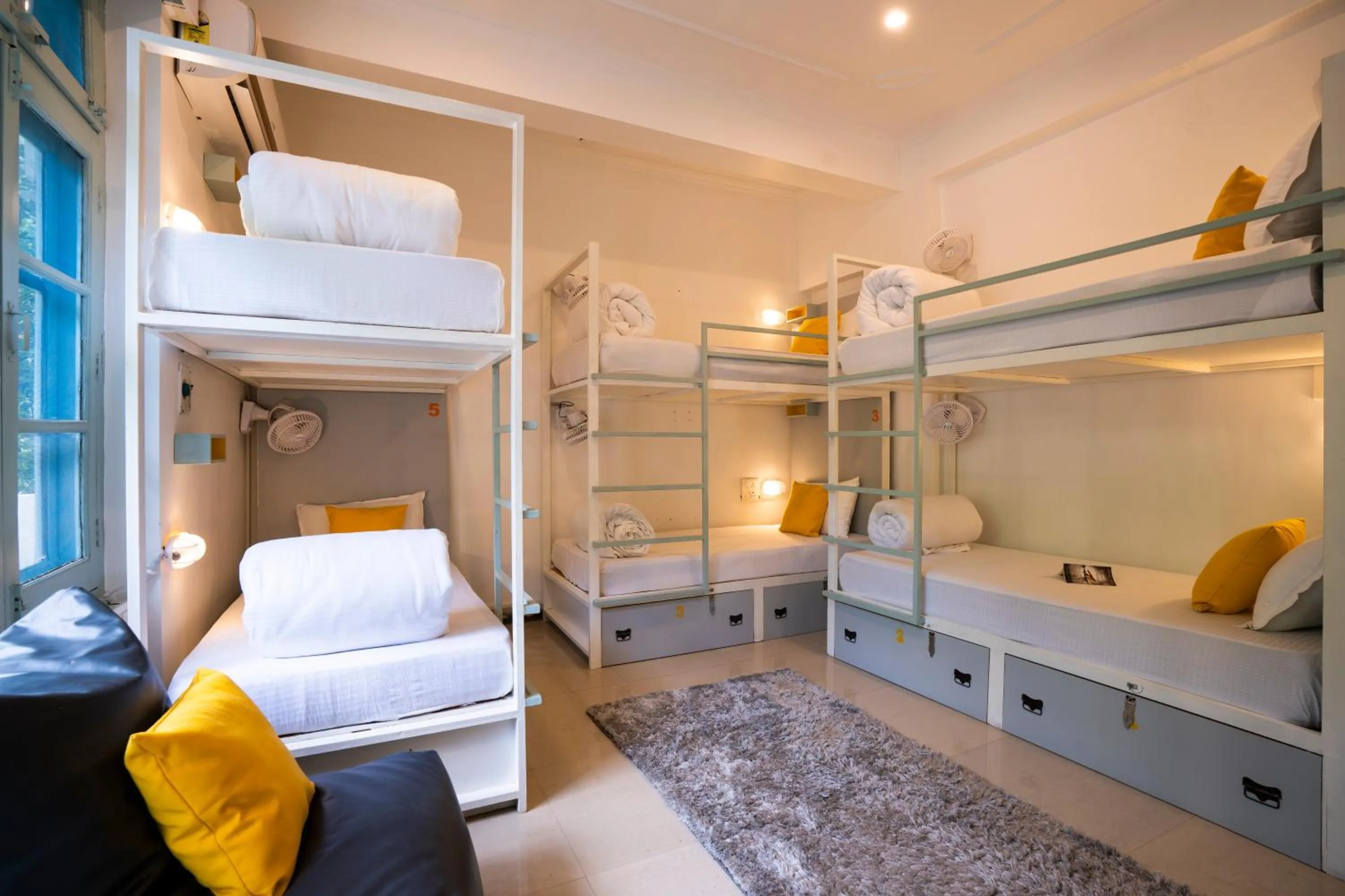 bunk bed, Bed in Zostel Rishikesh, Laxman Jhula