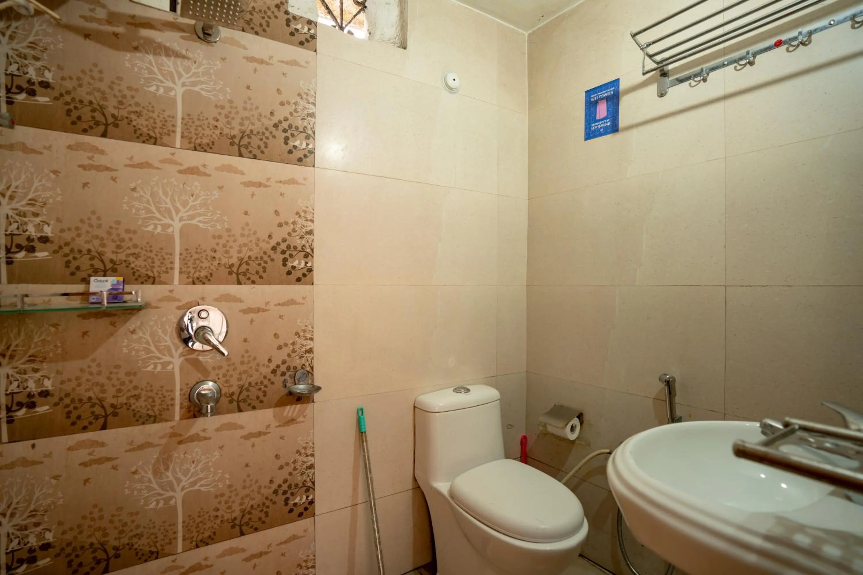 Bathroom in Zostel Rishikesh, Laxman Jhula