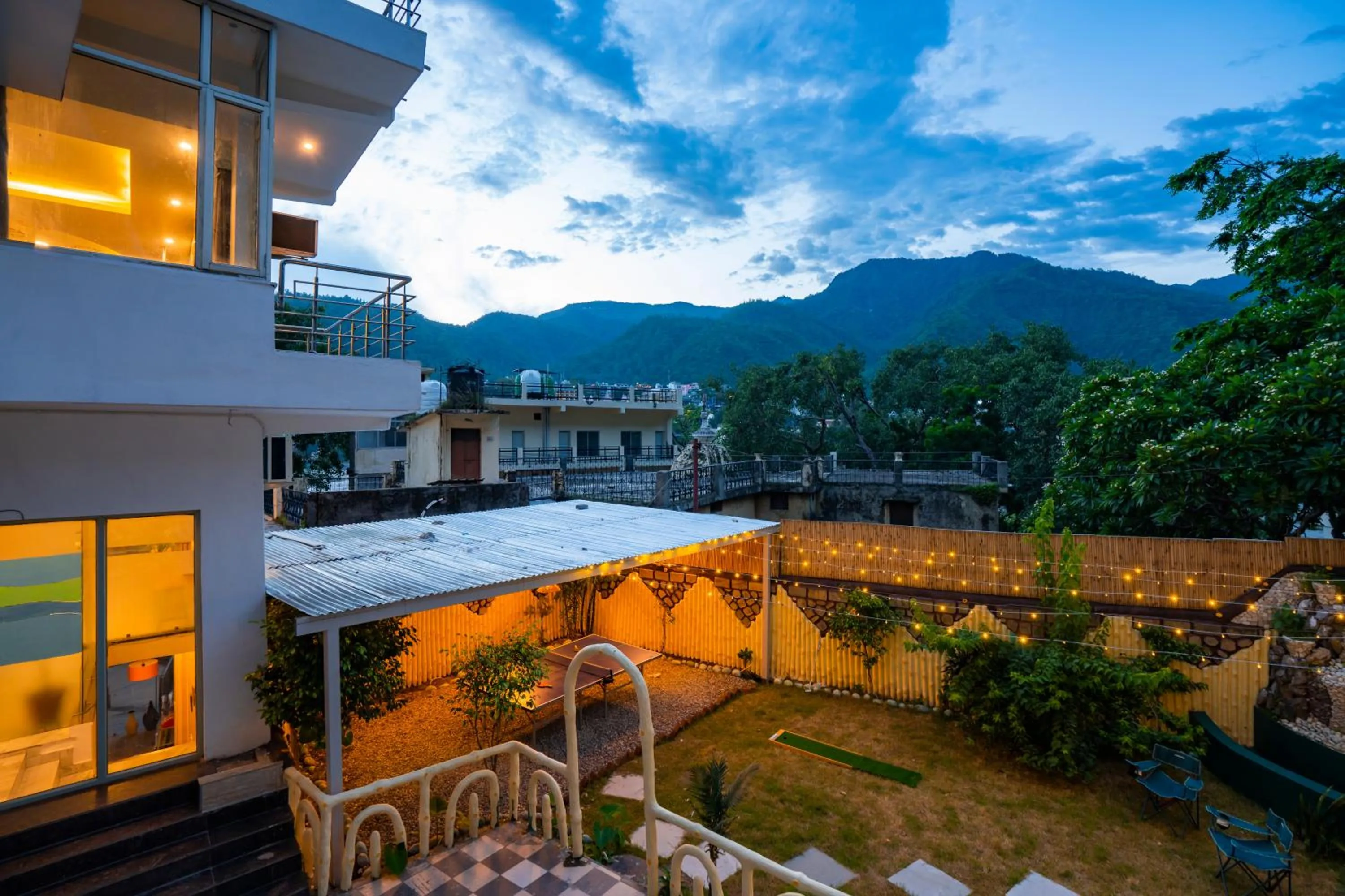 Property building in Zostel Rishikesh, Laxman Jhula