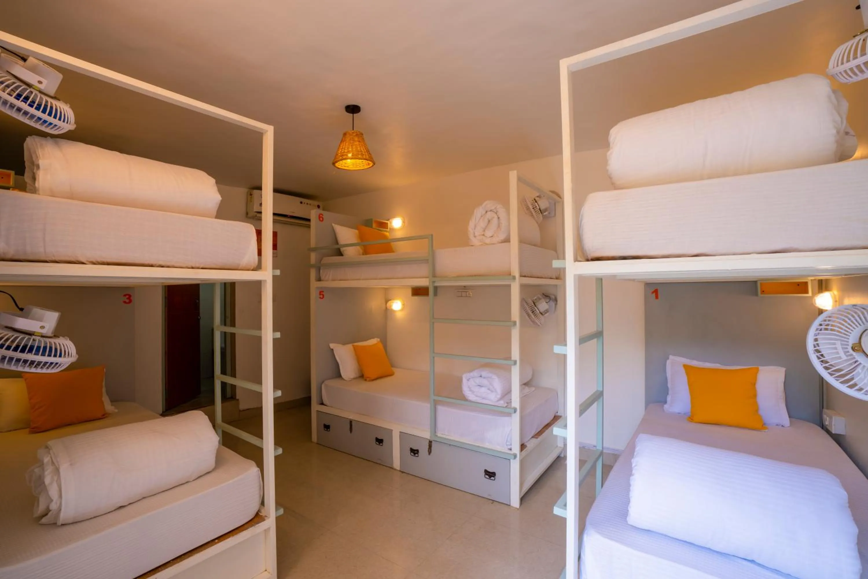 Photo of the whole room, Bed in Zostel Rishikesh, Laxman Jhula