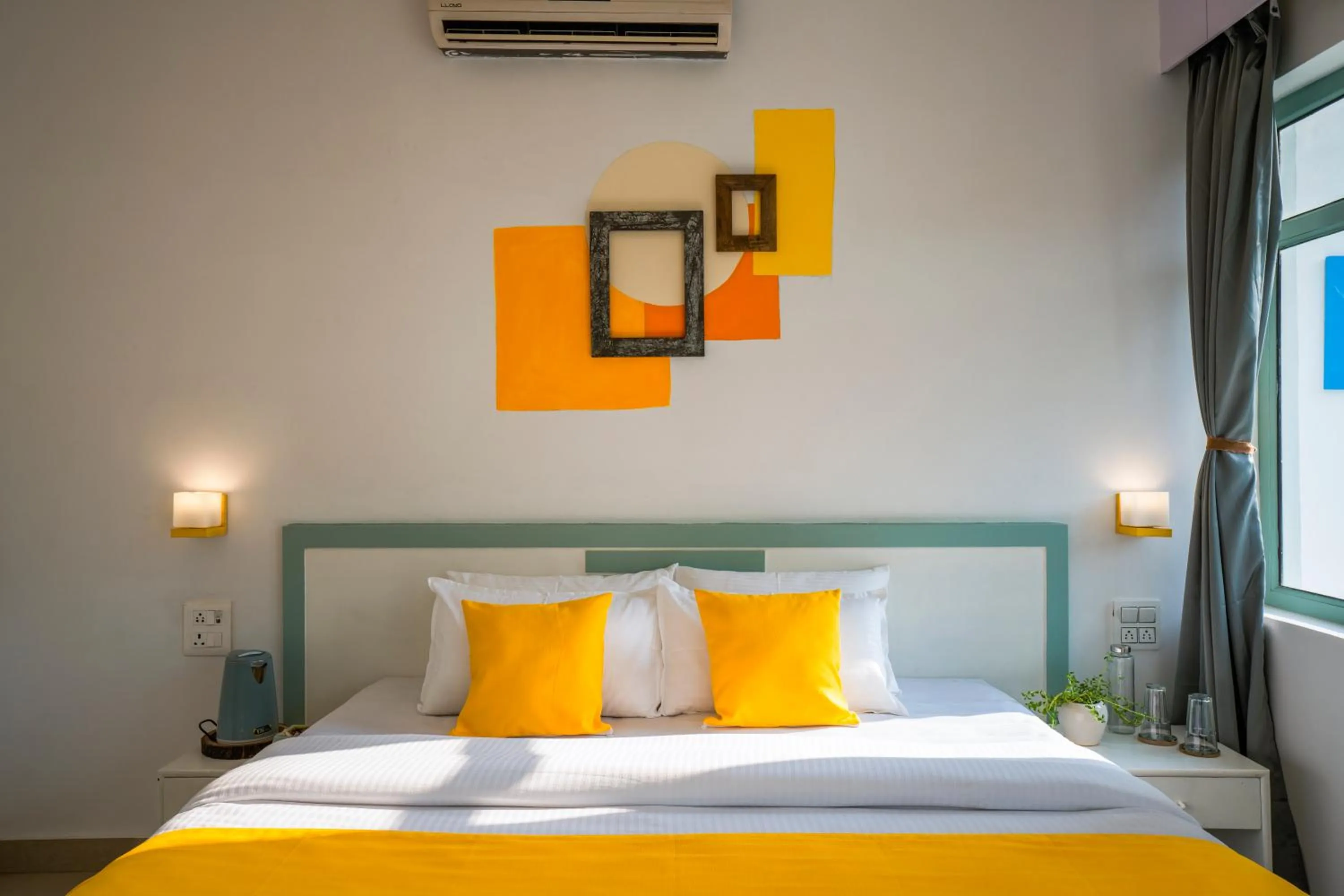 Bed in Zostel Rishikesh, Laxman Jhula