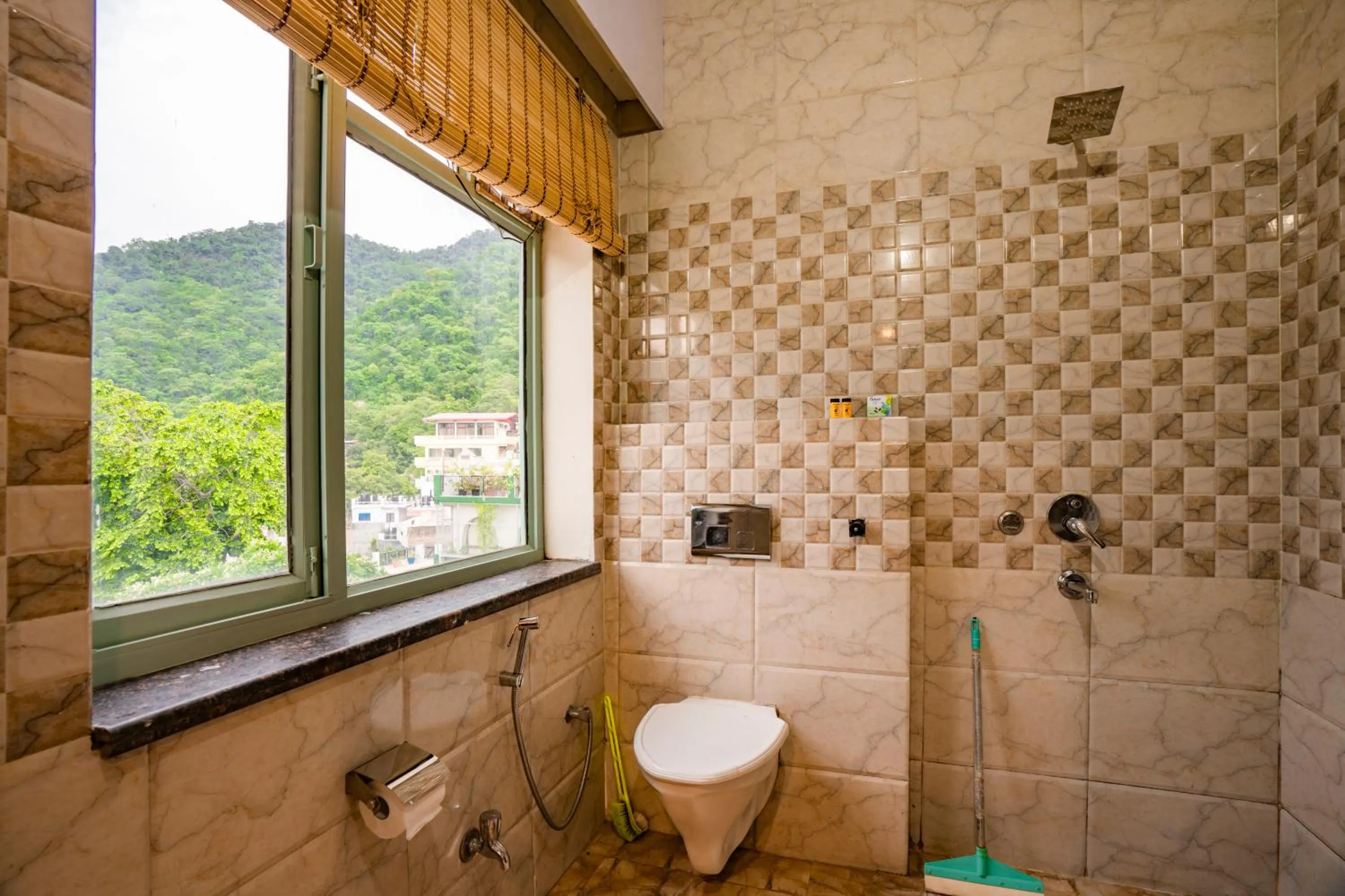 Bathroom in Zostel Rishikesh, Laxman Jhula