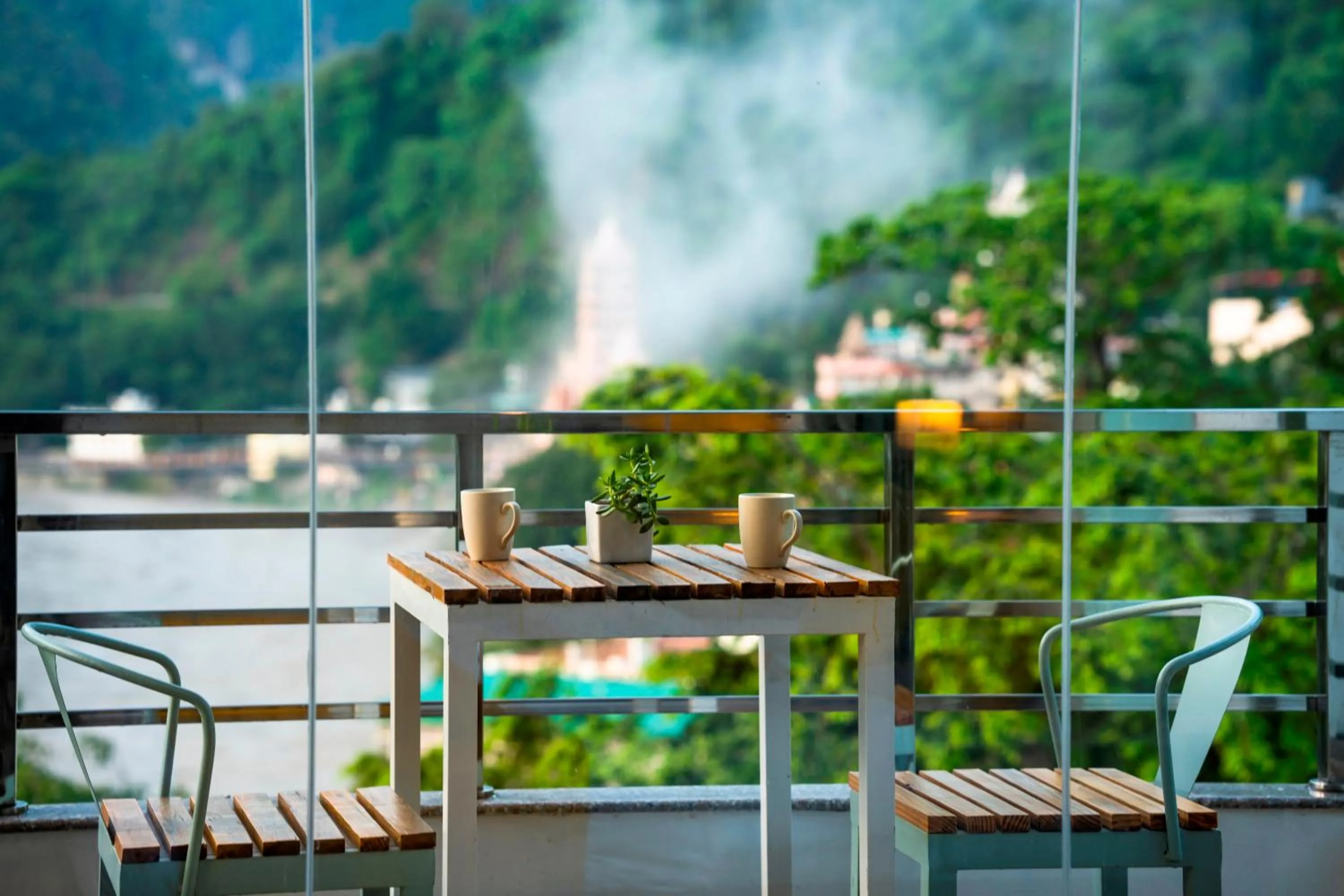 View (from property/room) in Zostel Rishikesh, Laxman Jhula