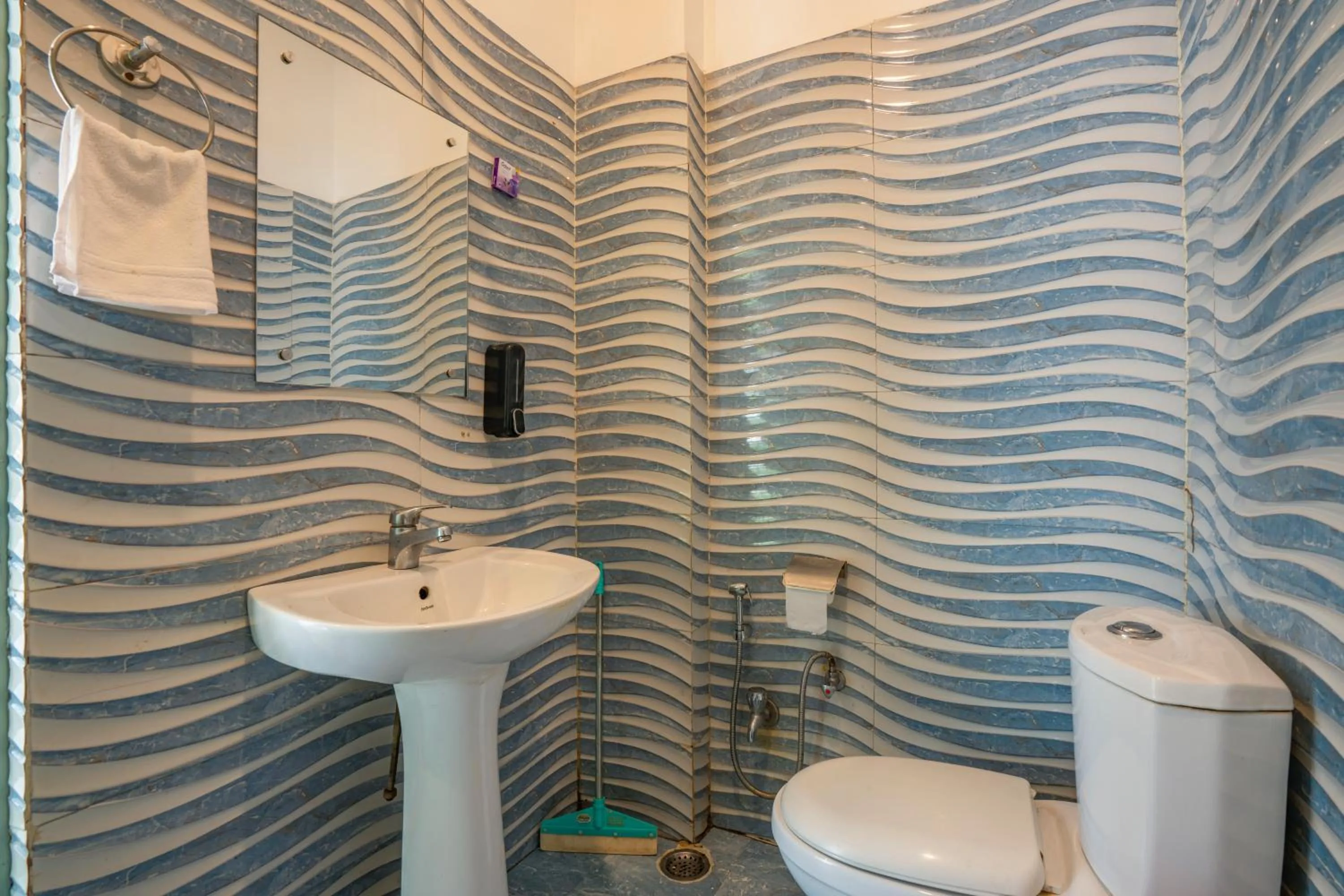 Bathroom in Zostel Rishikesh, Laxman Jhula