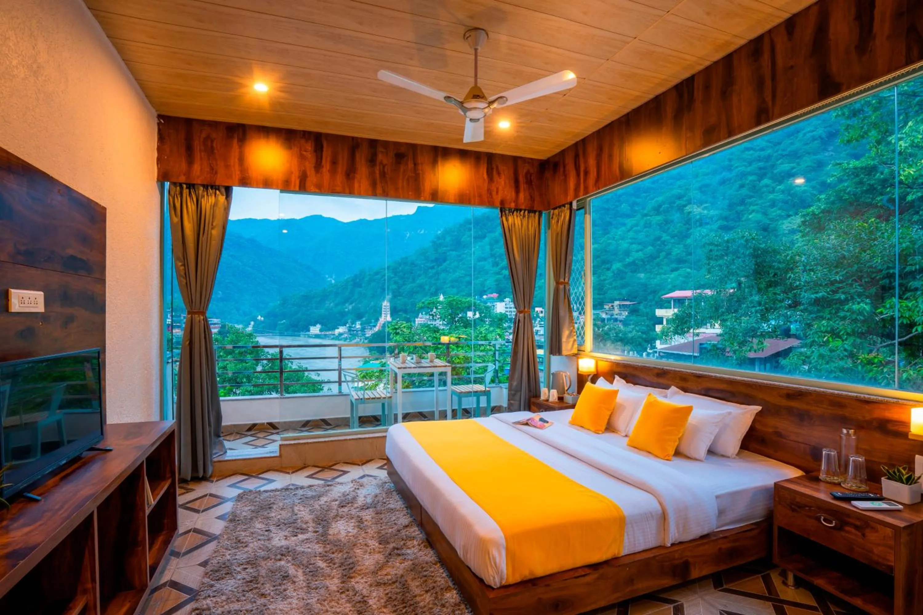Bed in Zostel Rishikesh, Laxman Jhula