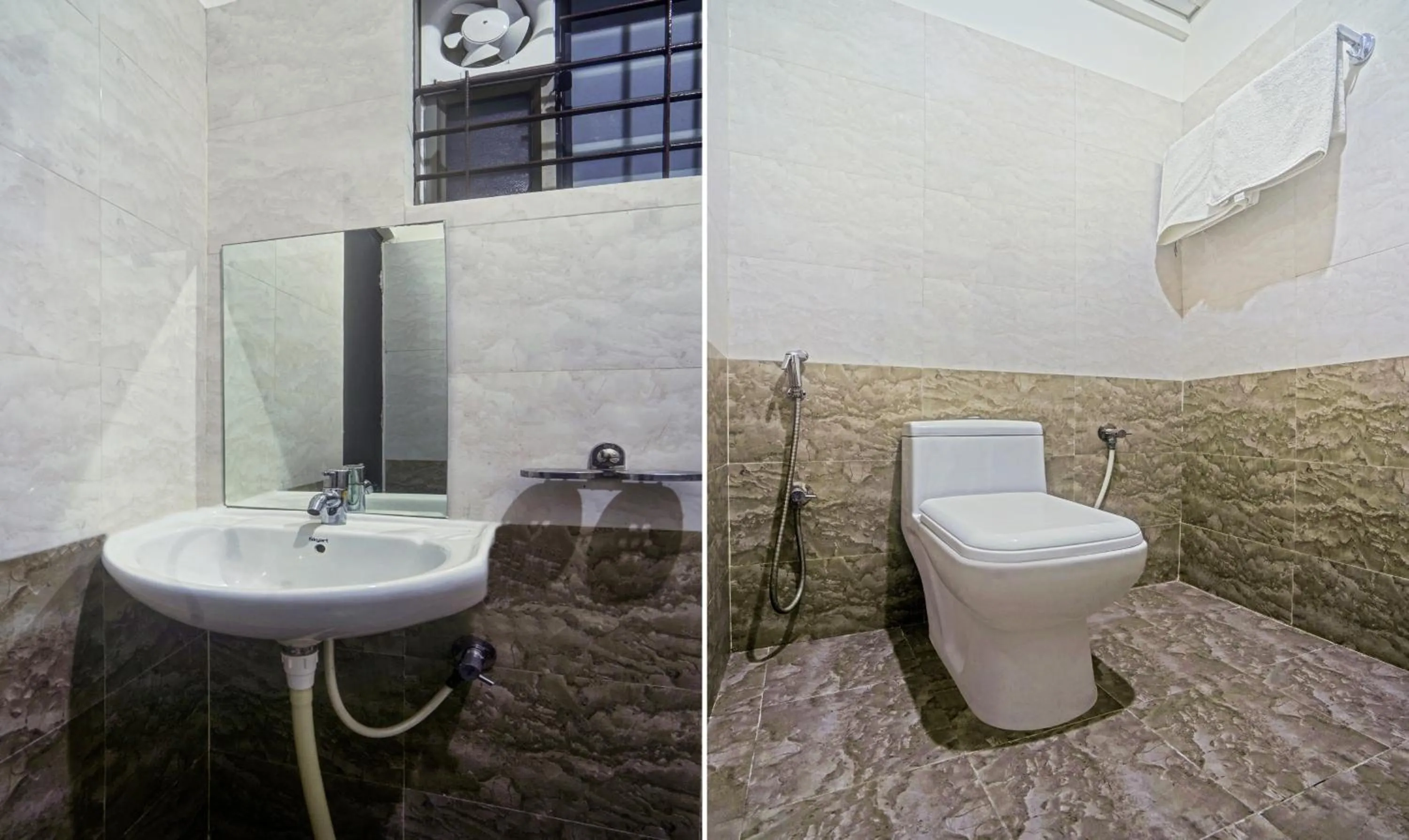 Bathroom in Hotel Galaxy Suites Hebbal