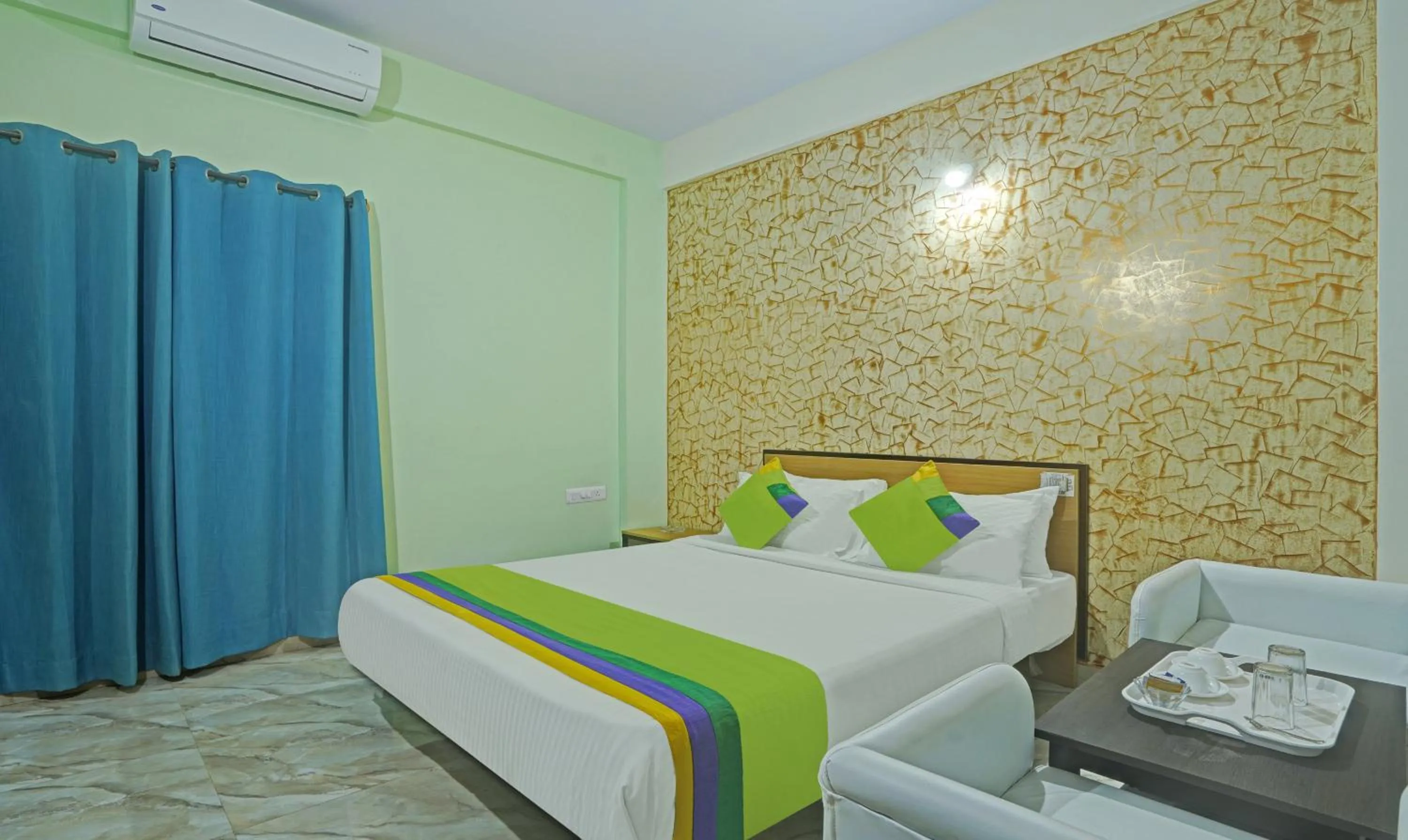 Bedroom, Bed in Hotel Galaxy Suites Hebbal