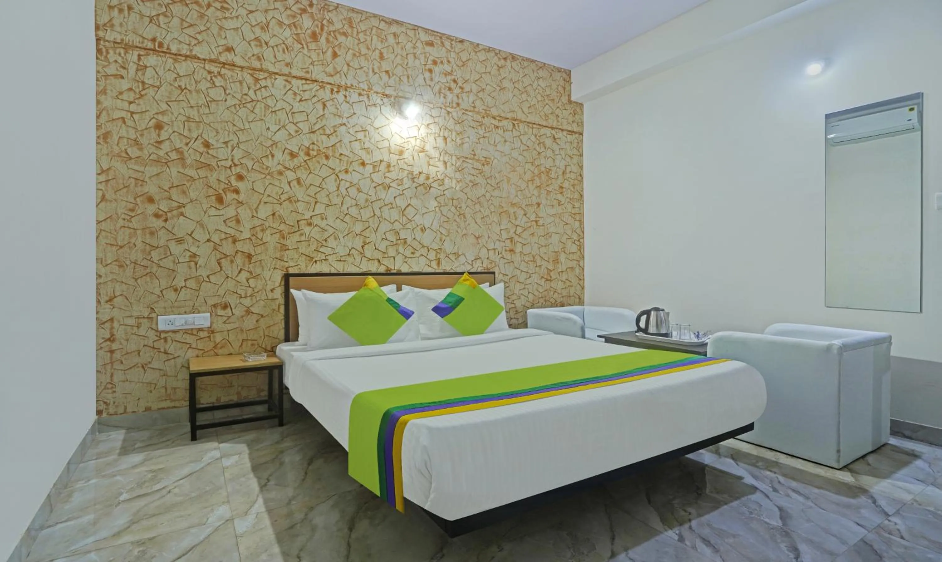 Bedroom, Bed in Hotel Galaxy Suites Hebbal