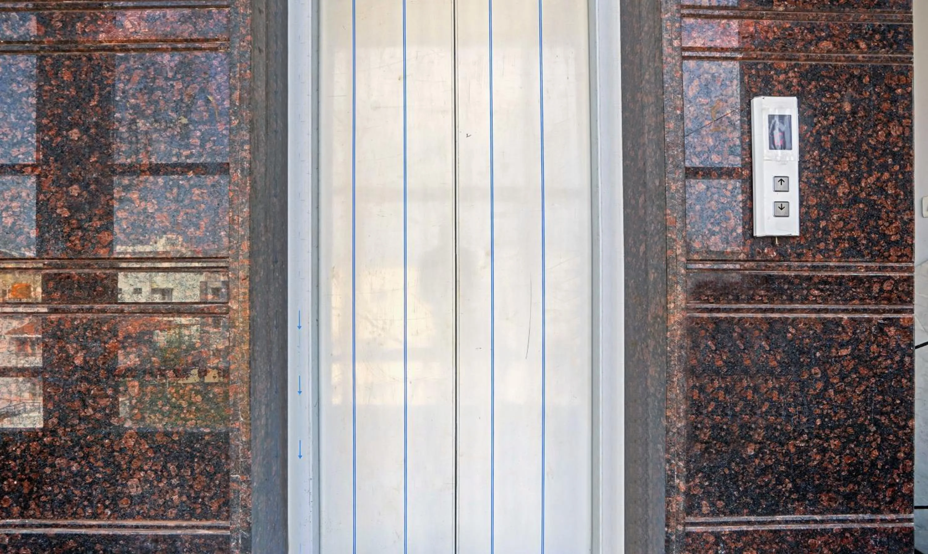 elevator in Hotel Galaxy Suites Hebbal