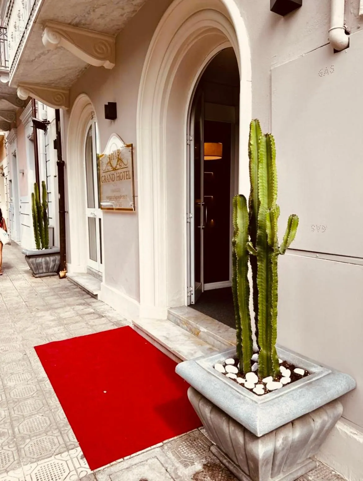 Property building in PFA Hotel Viareggio