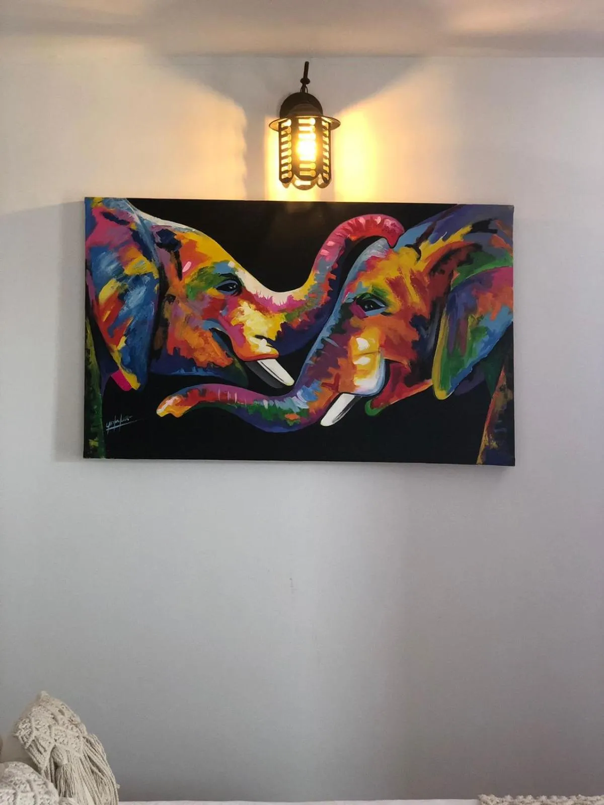 Decorative detail in Hotel Casa Bethel